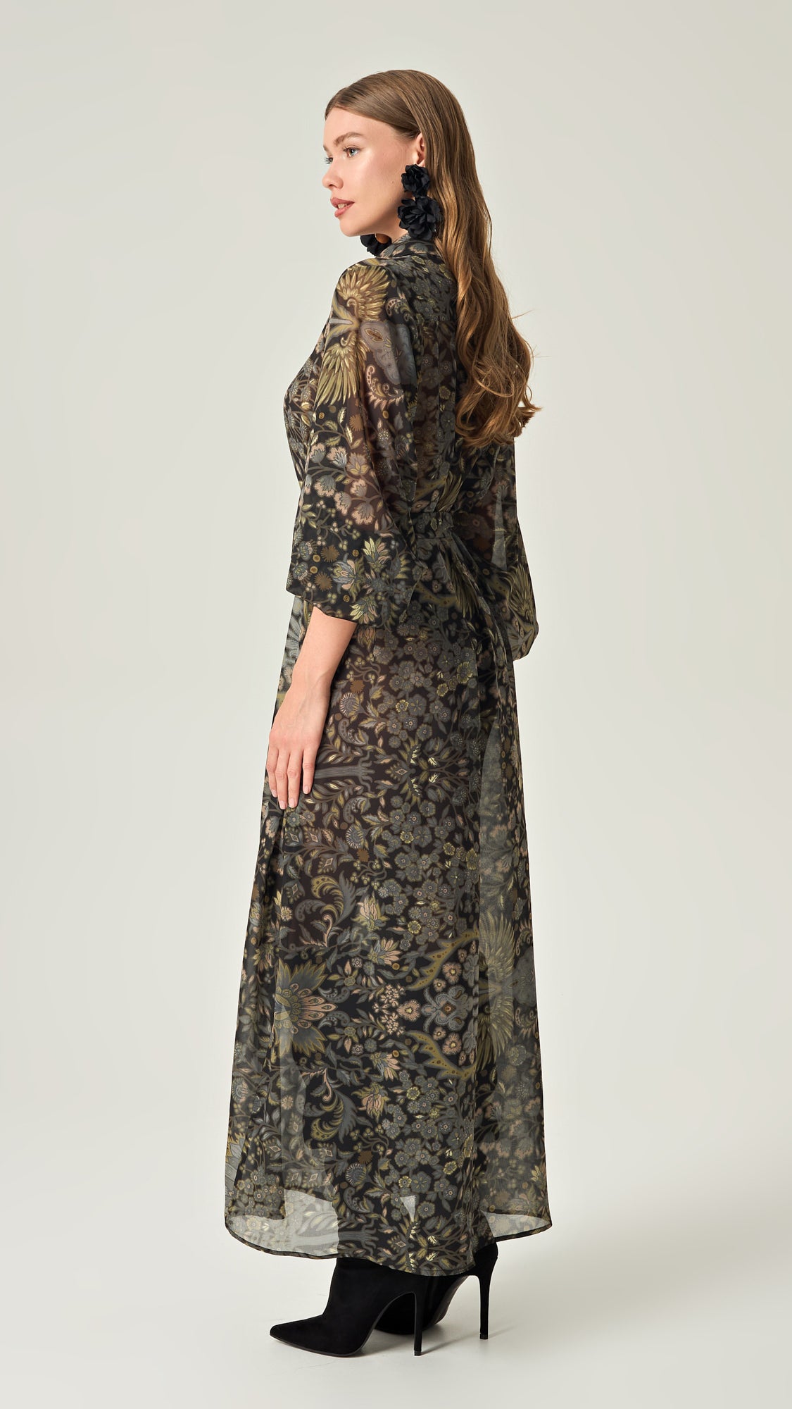 GOLDEN TWILIGHT SHIRTDRESS