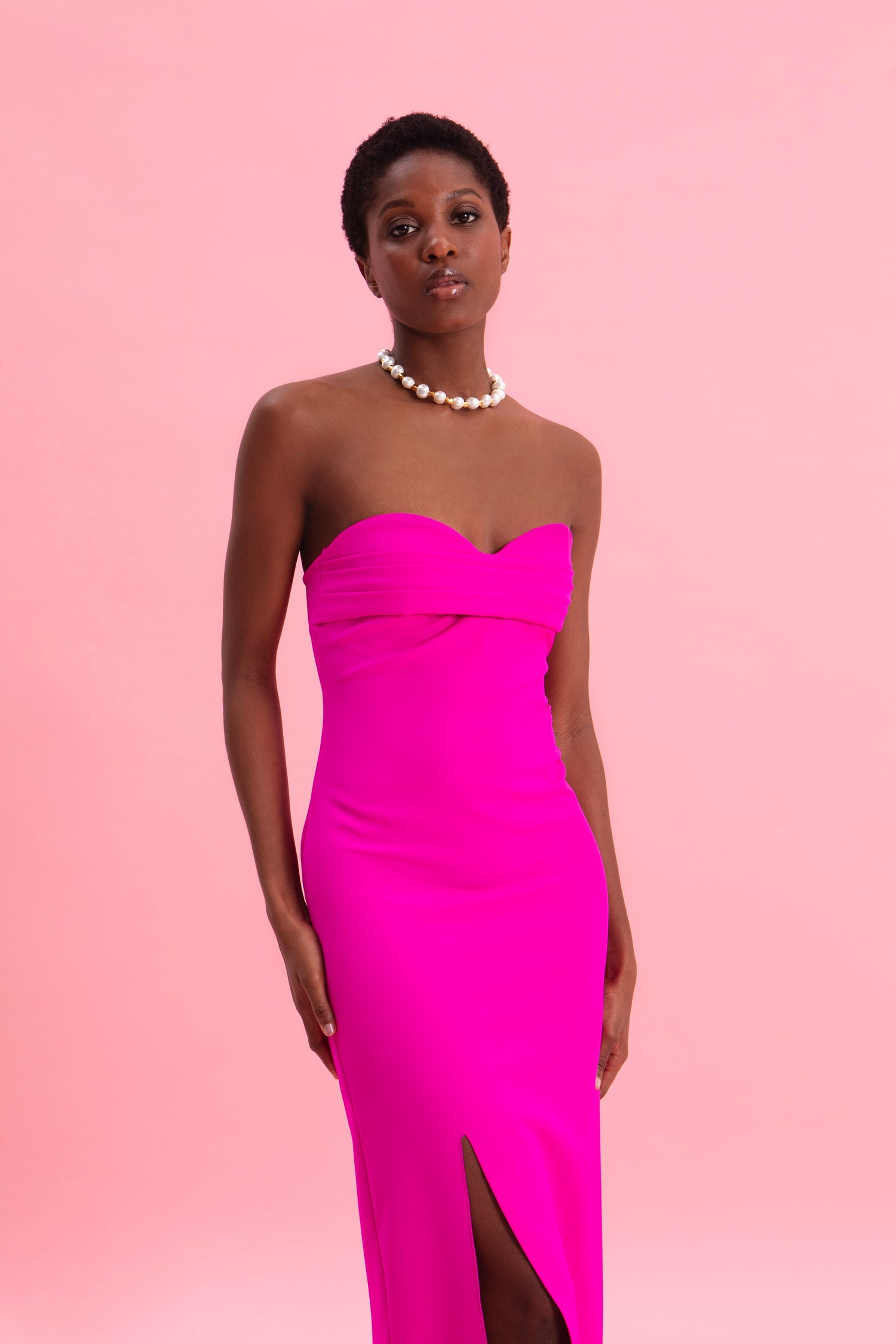 MAGENTA MUSE MAXI DRESS