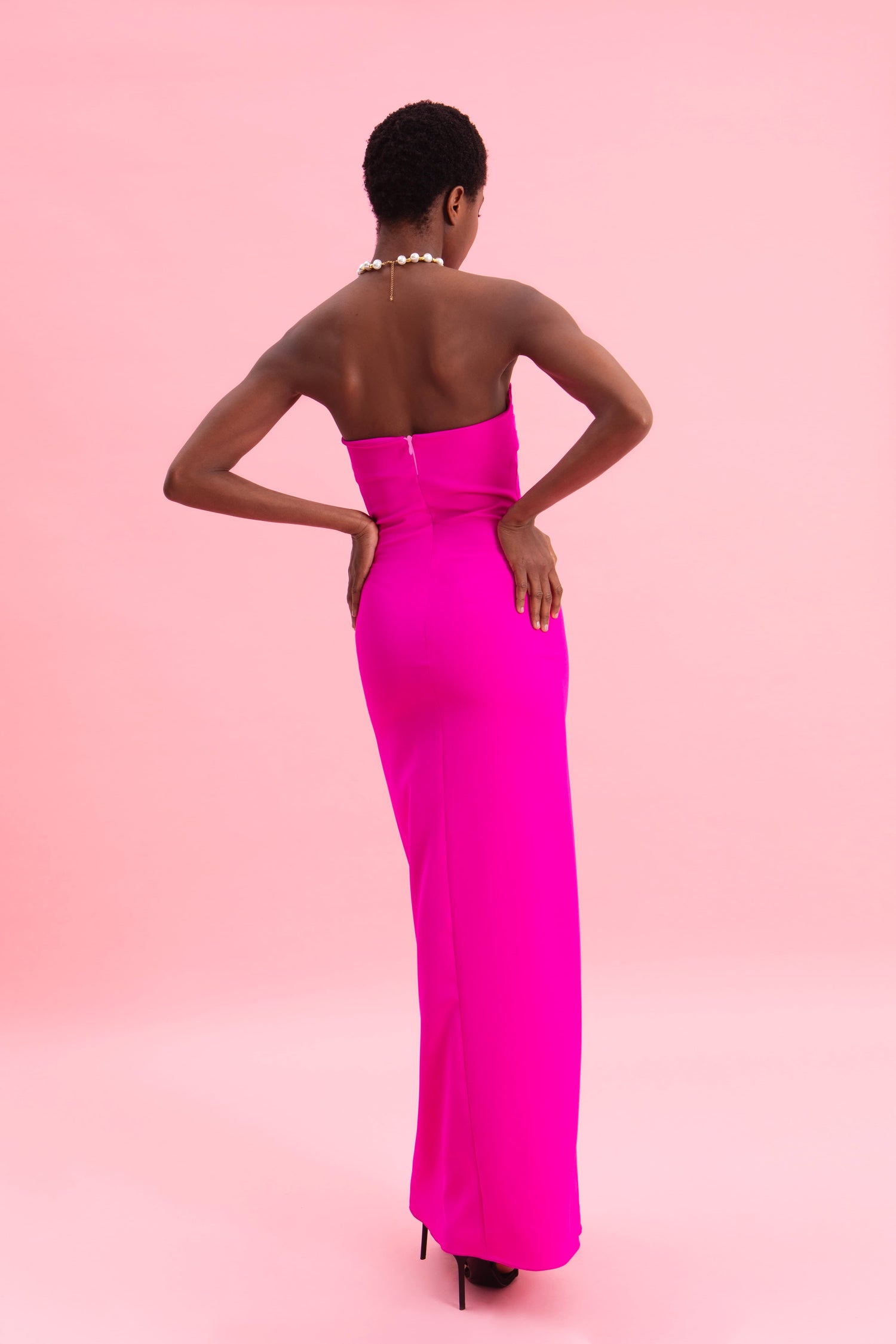 MAGENTA MUSE MAXI DRESS