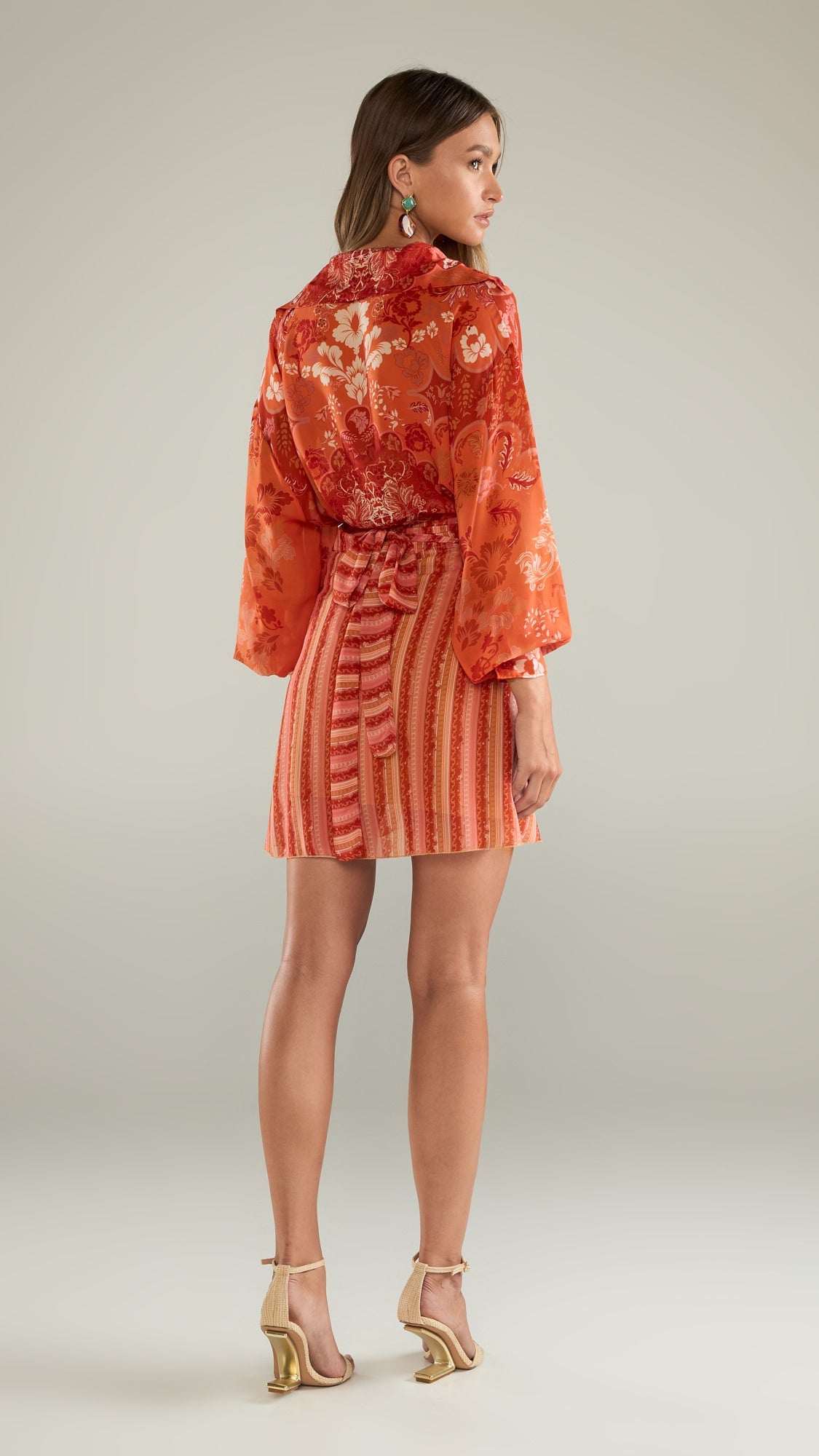 DAKOTA MINI WRAP SKIRT