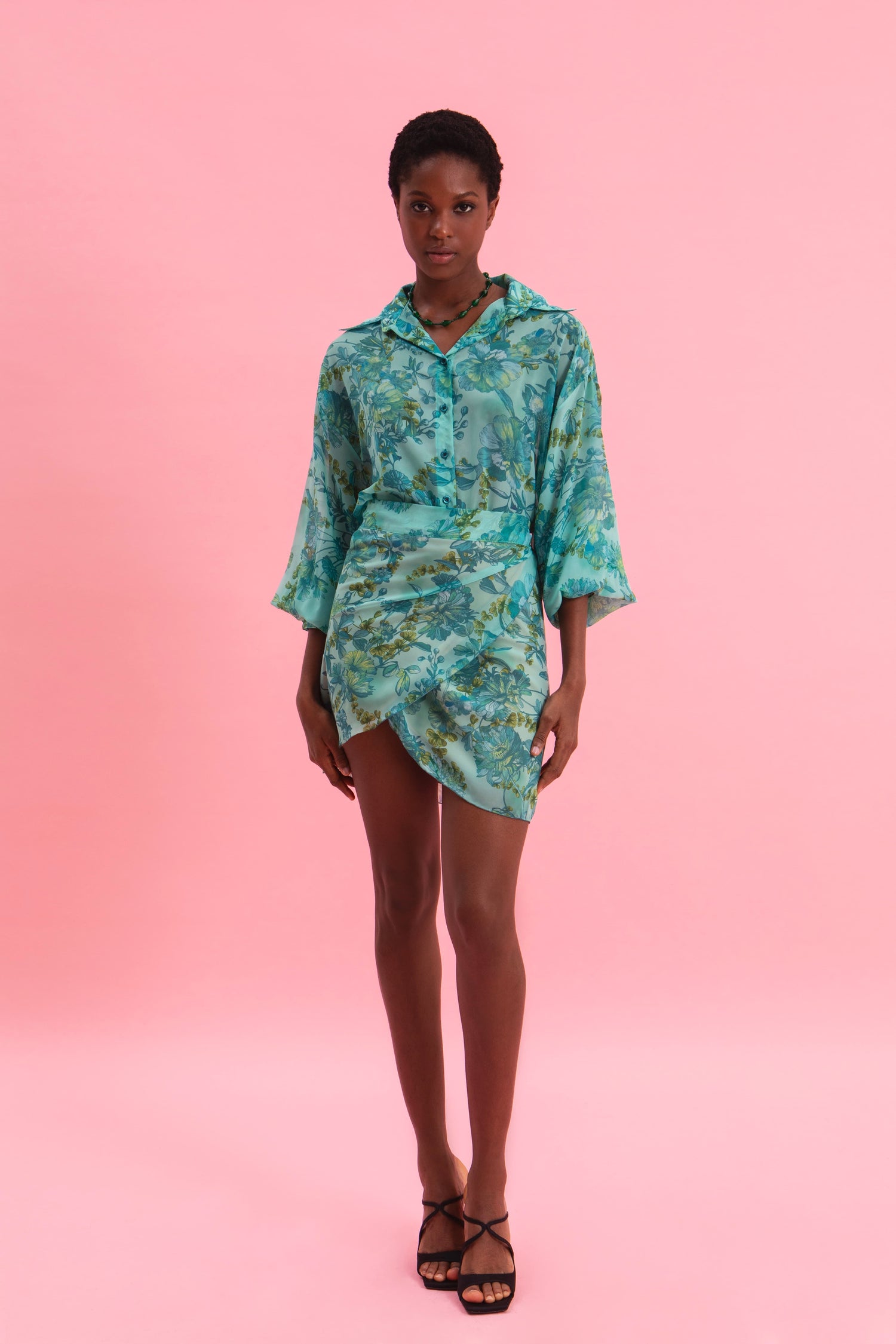 BOTANICAL BREEZE OVERSIZED SHIRT