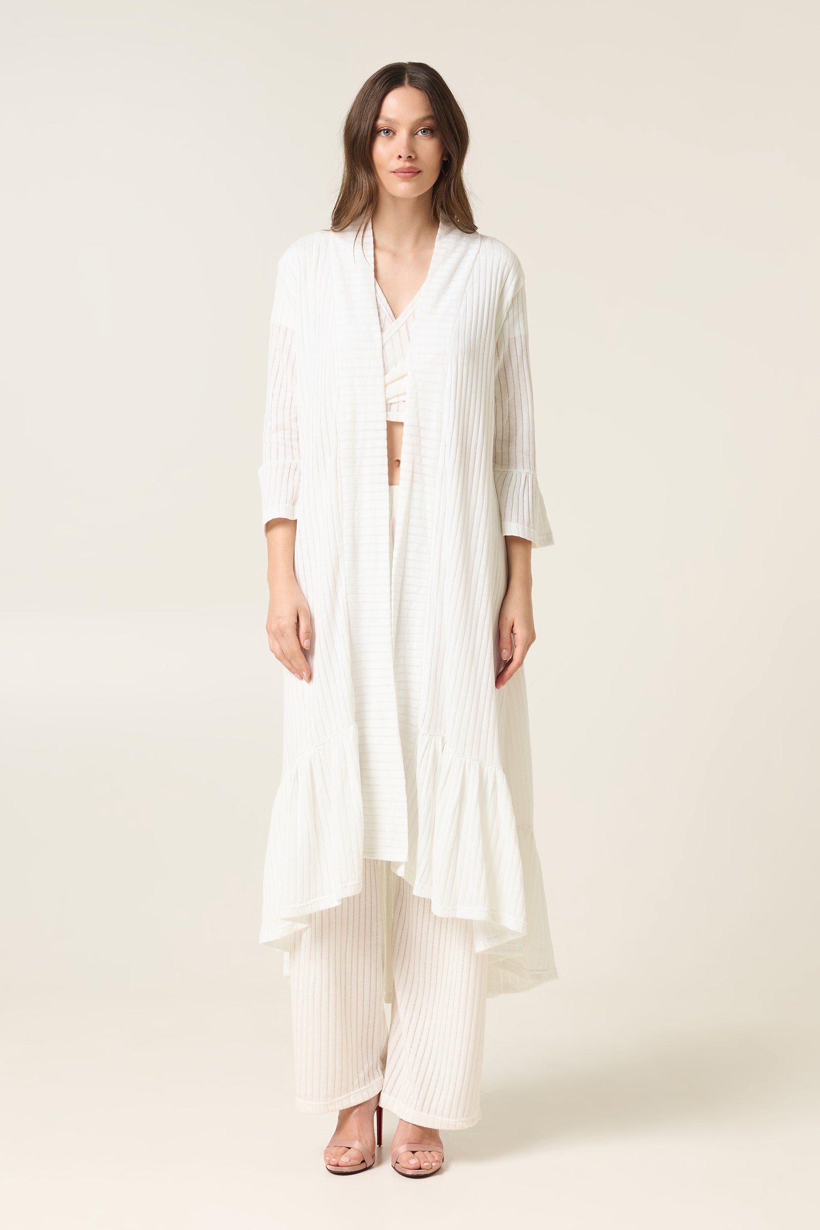 WHITE COAST KIMONO CARDIGAN