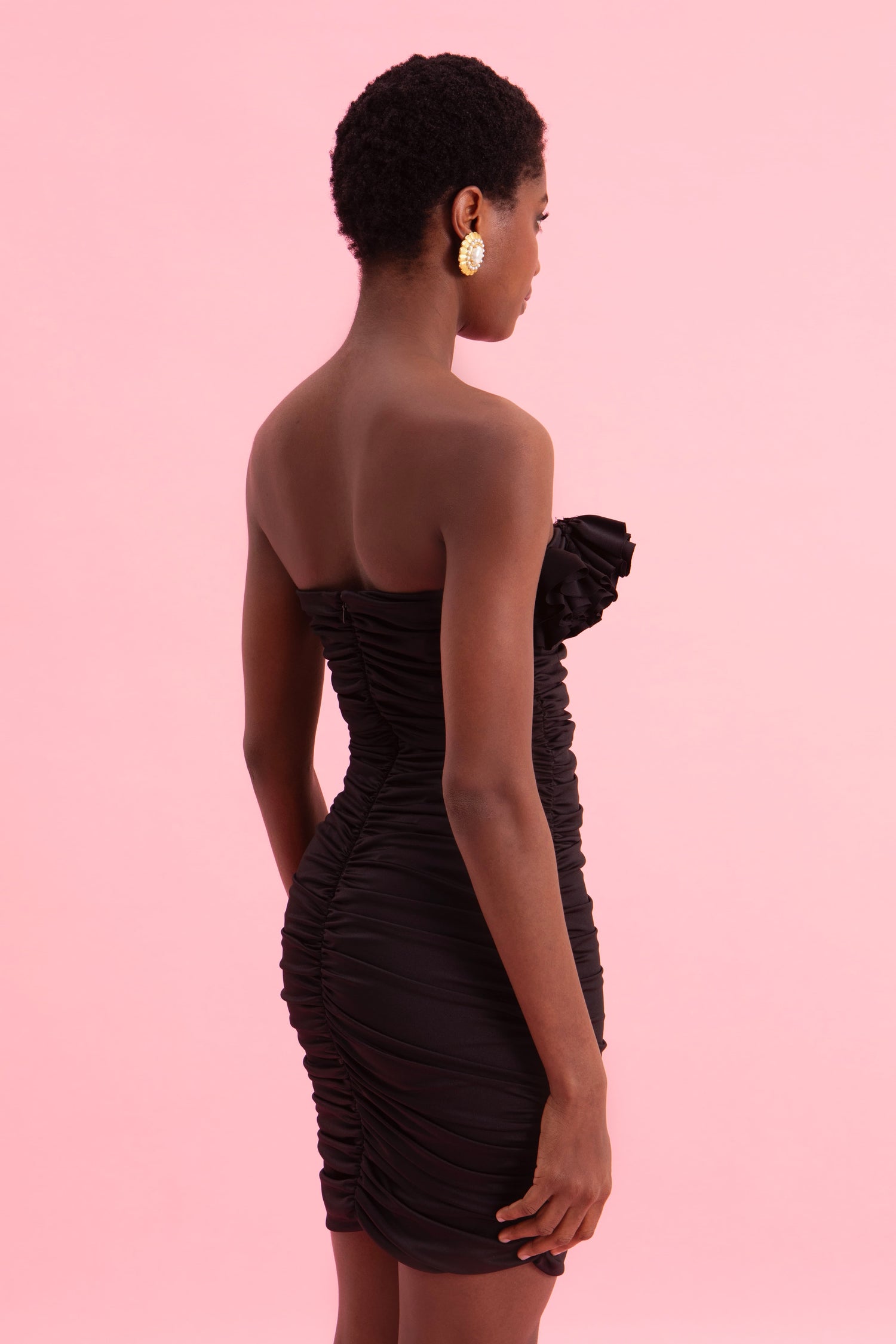 BLACK ORCHID MINI SUPER JERSEY DRESS