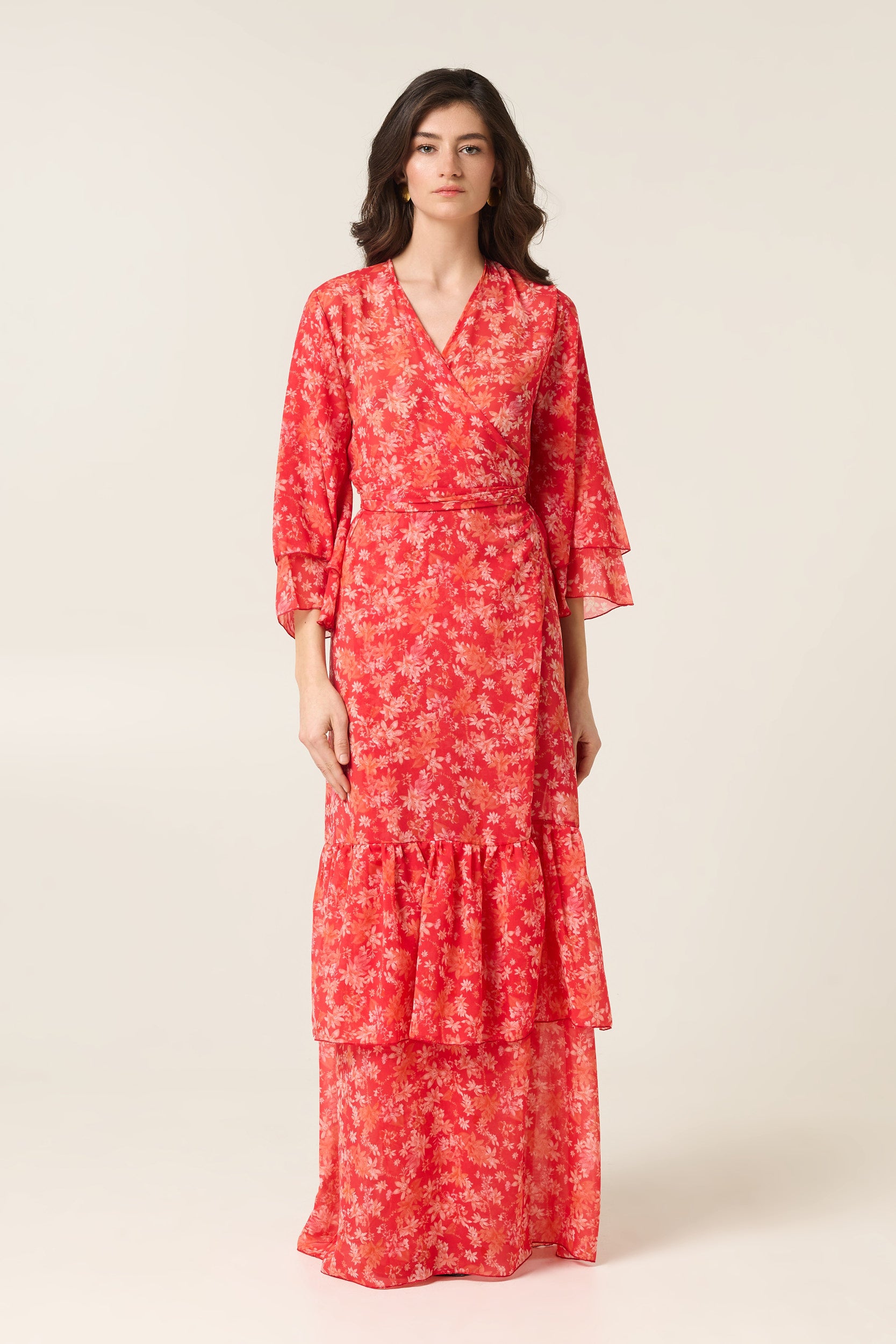 CORALIA POLYMORPHIC KIMONO DRESS