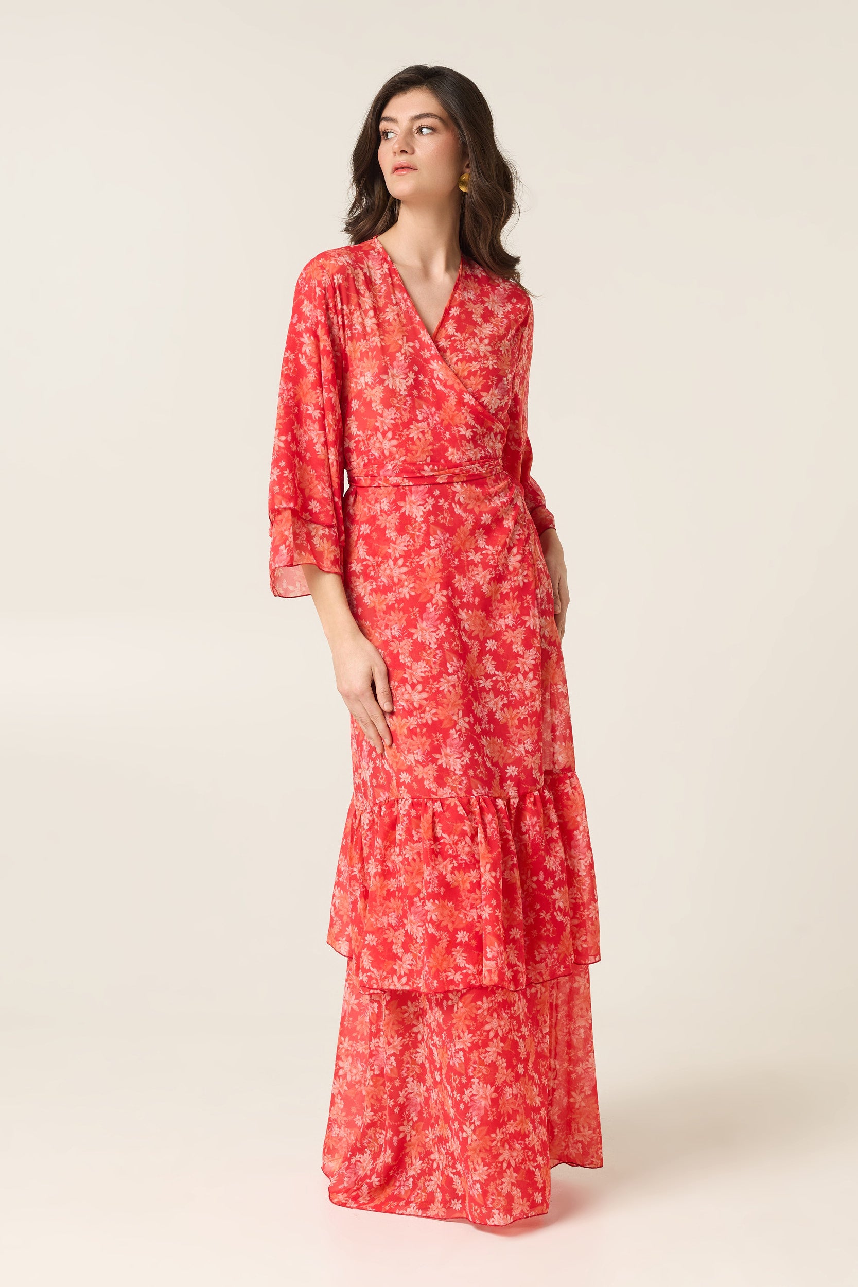 CORALIA POLYMORPHIC KIMONO DRESS