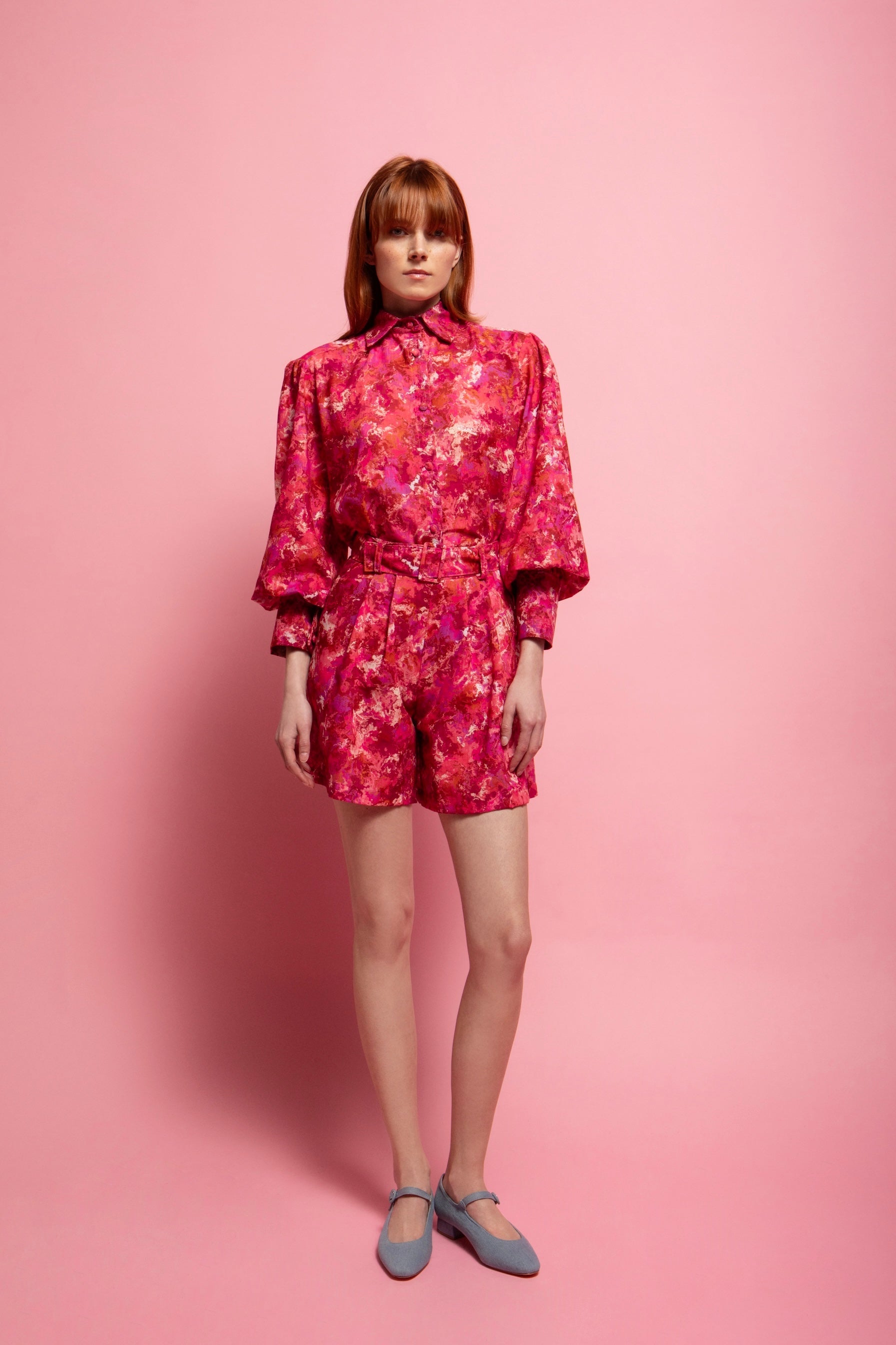 SELENA OVERSIZED LINEN SHIRT