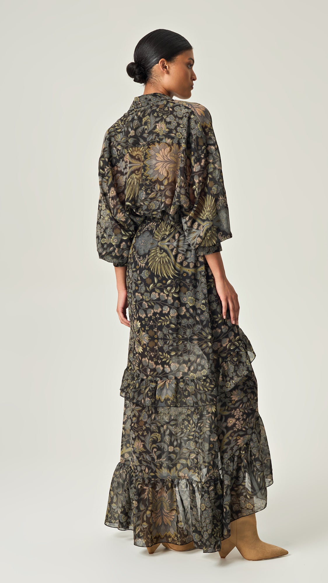 GOLDEN TWILIGHT OVERSIZED SHIRT