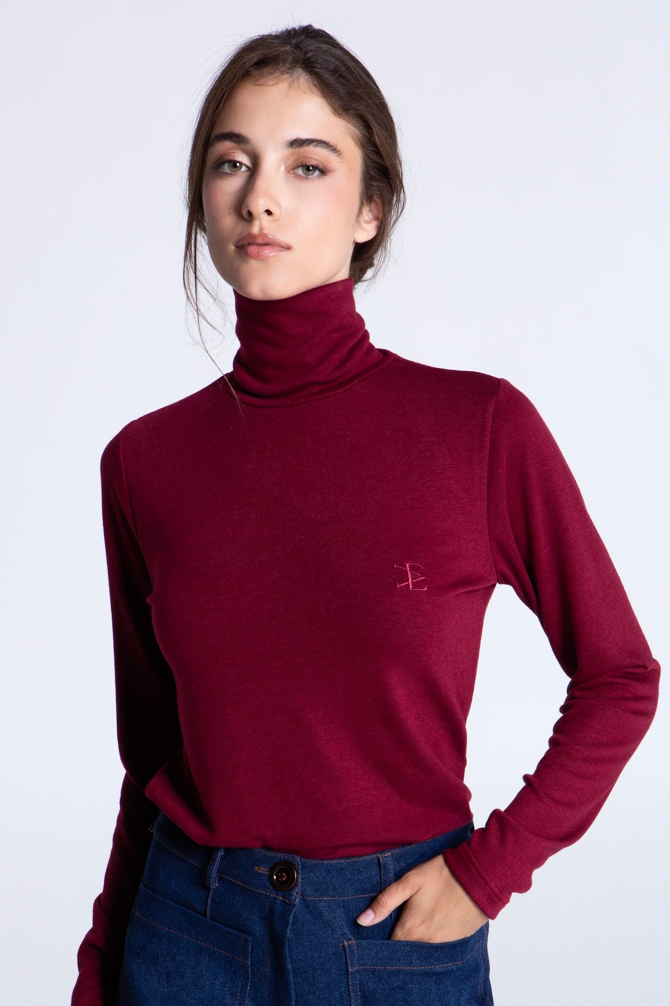 BORDEAUX KNITTED SWEATER