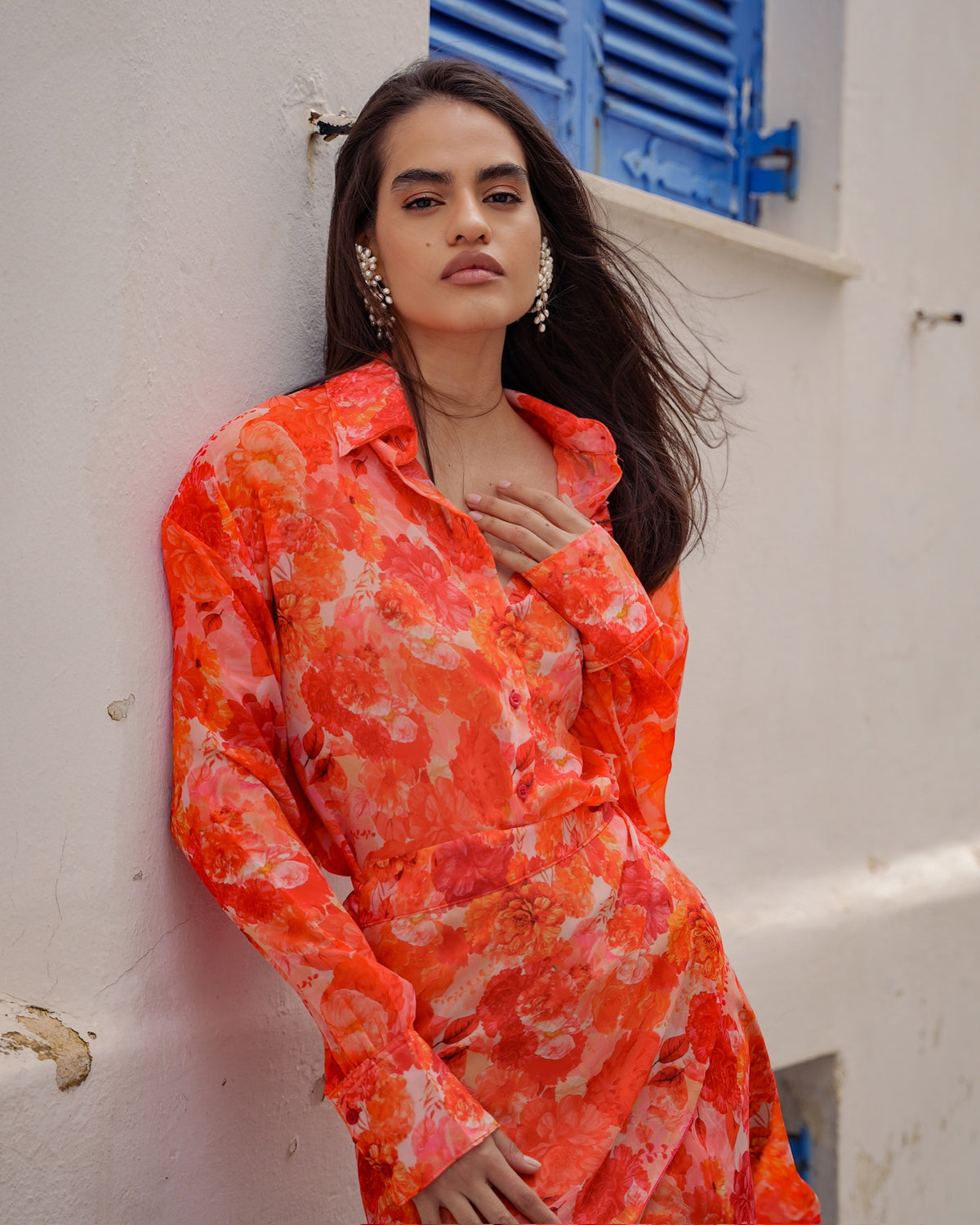 SUNSET DREAM MINI WRAP SKIRT