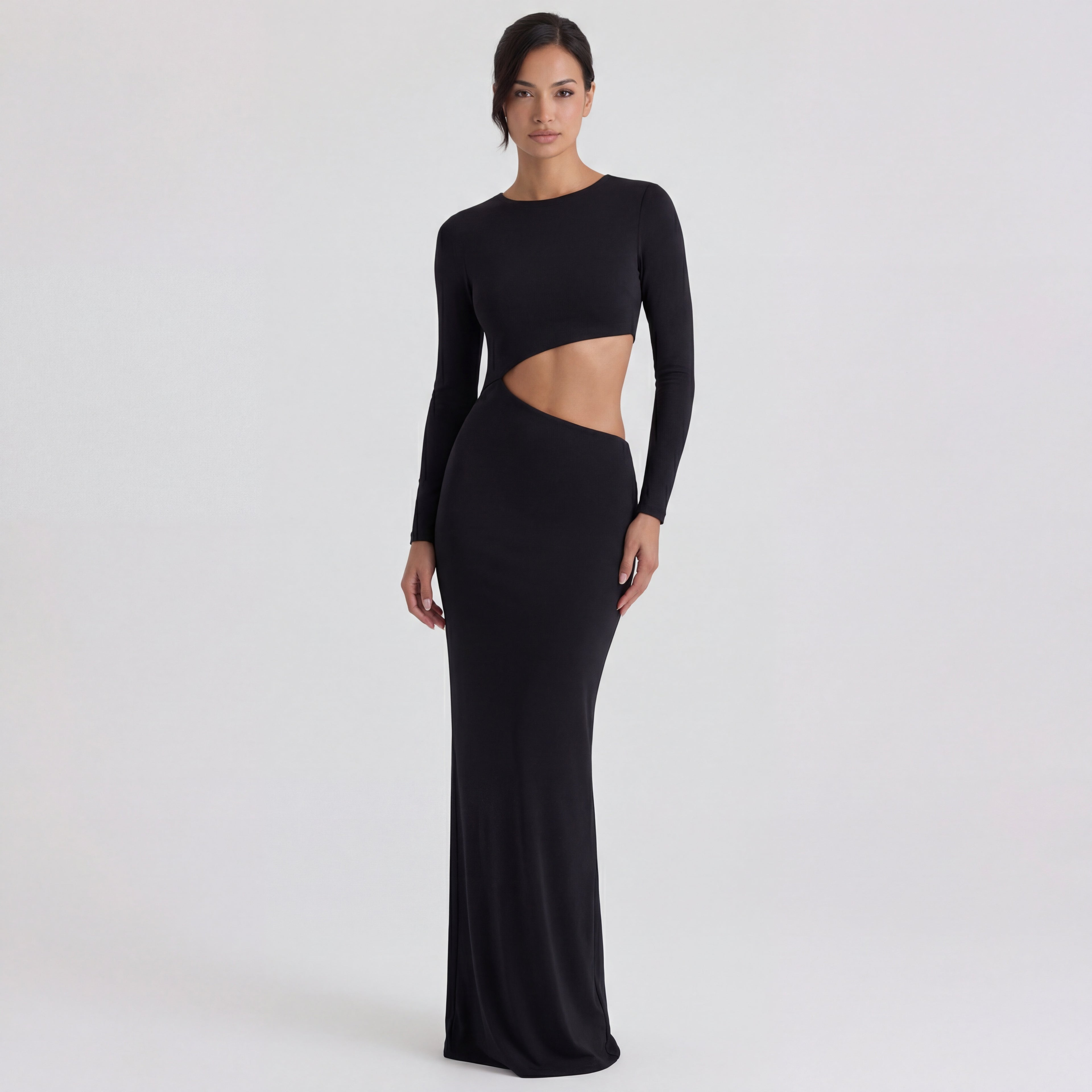 ROMANCE MAXI CUT OUT DRESS