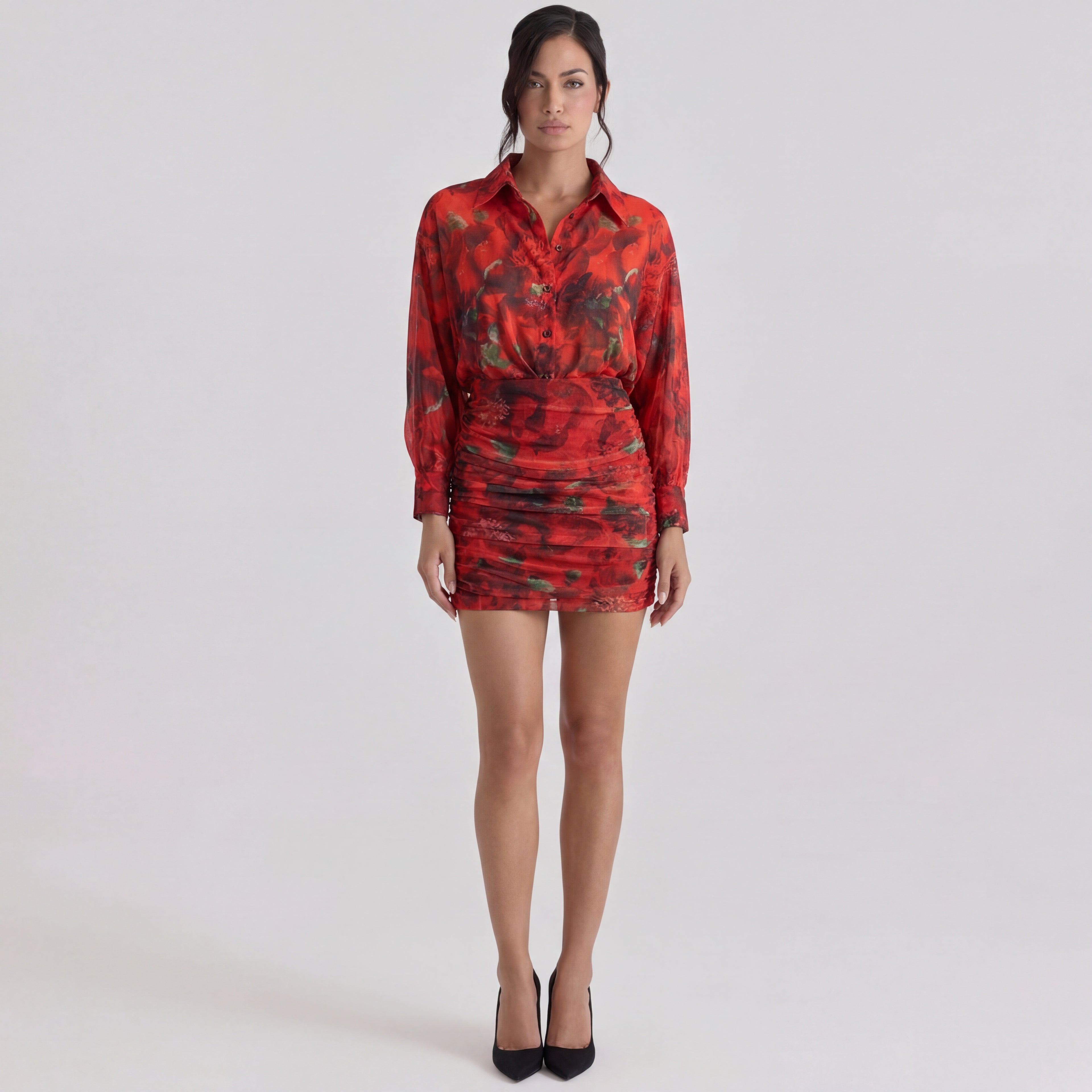 PARIS MINI MESH SKIRT