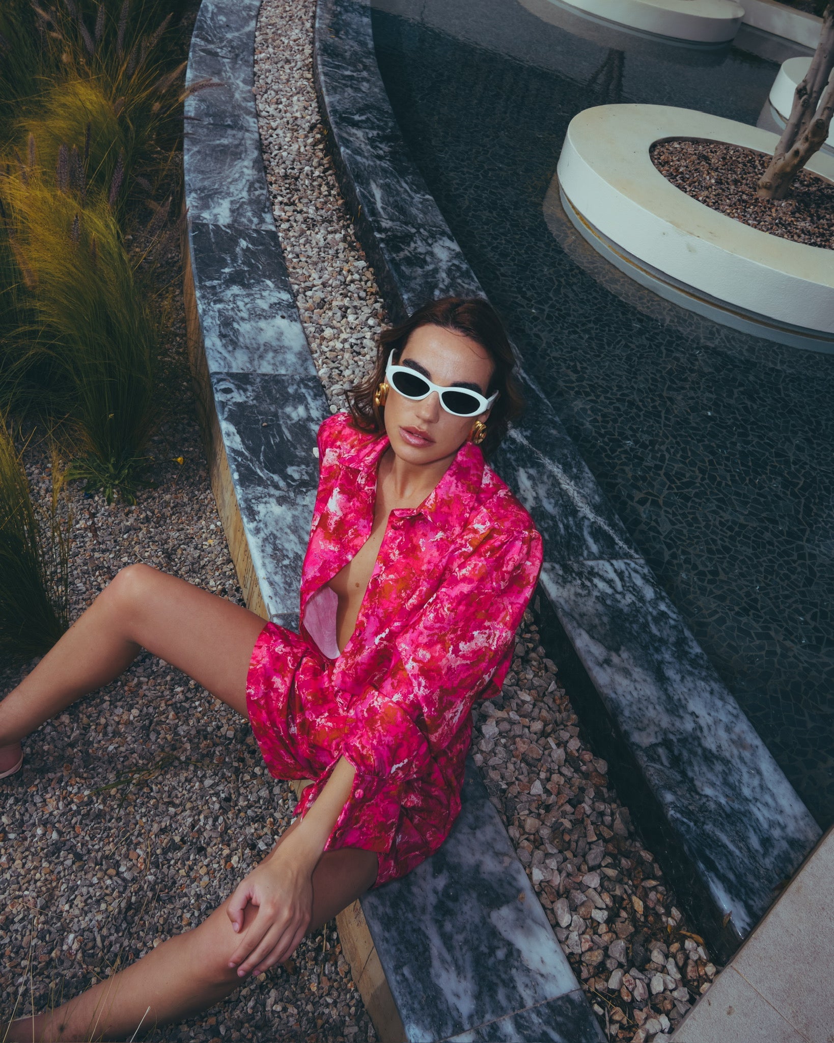 SELENA OVERSIZED LINEN SHIRT