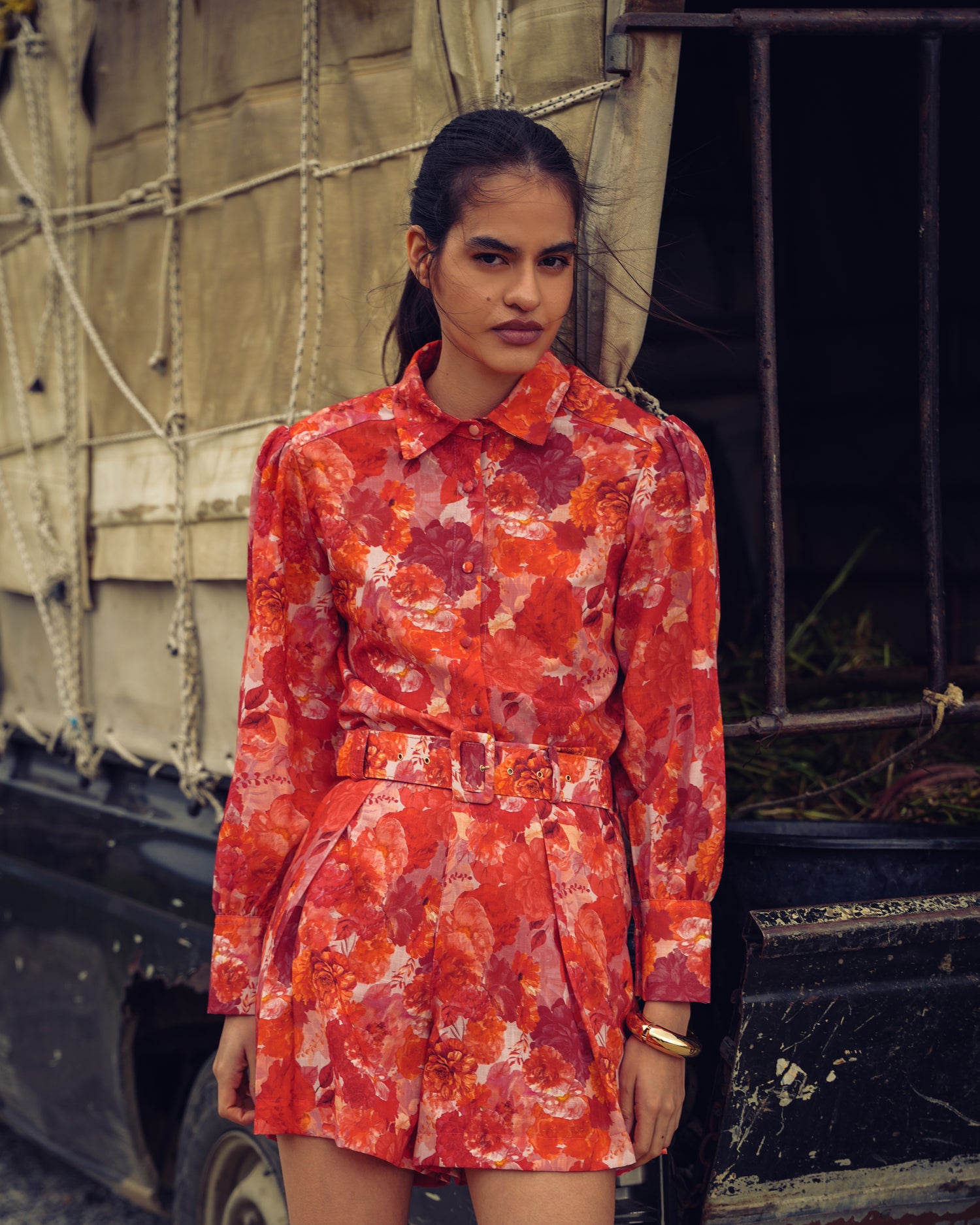 SUNSET DREAM LINEN SHIRT