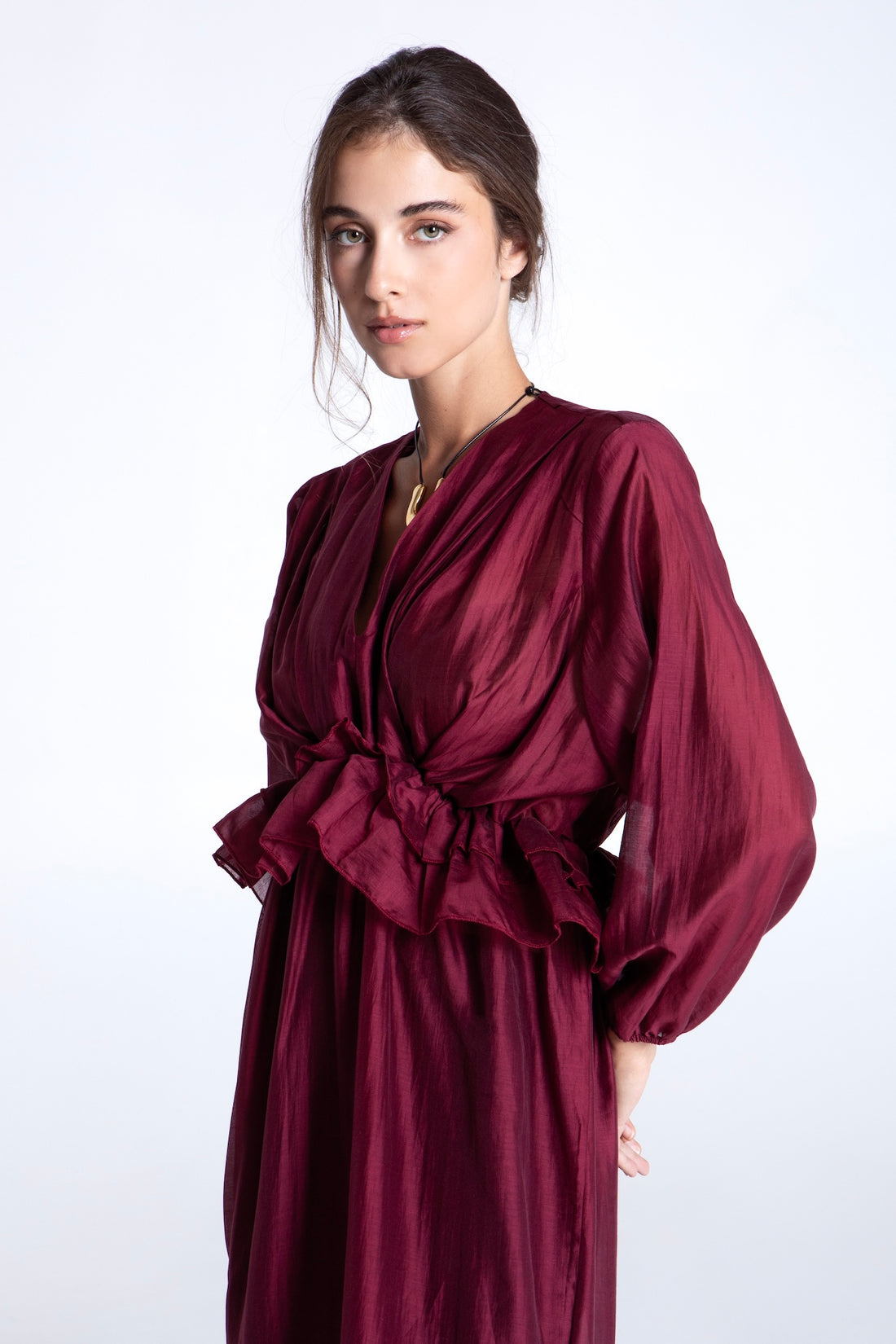 OPERA ROUGE MAXI DRESS