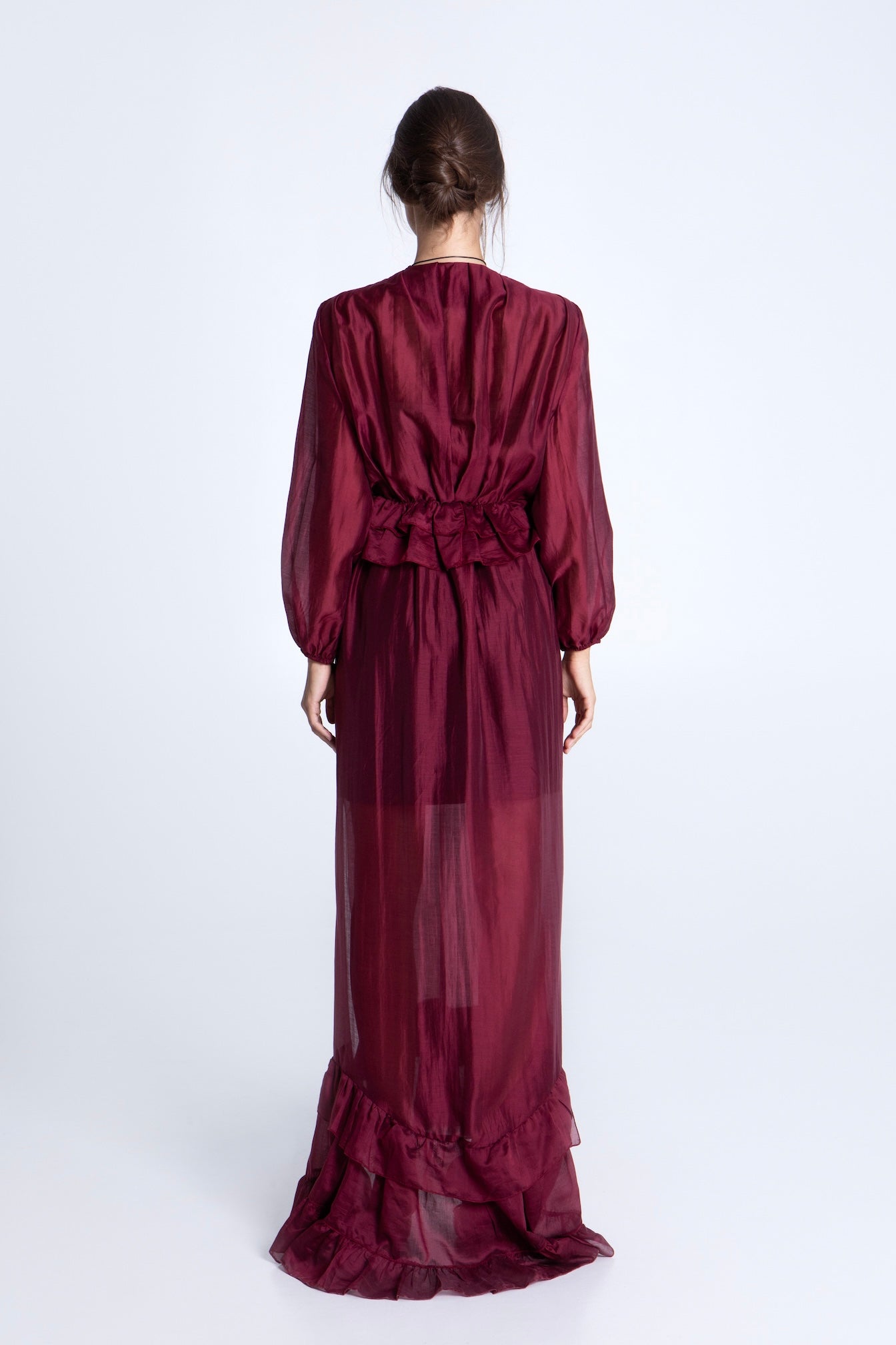 OPERA ROUGE MAXI DRESS