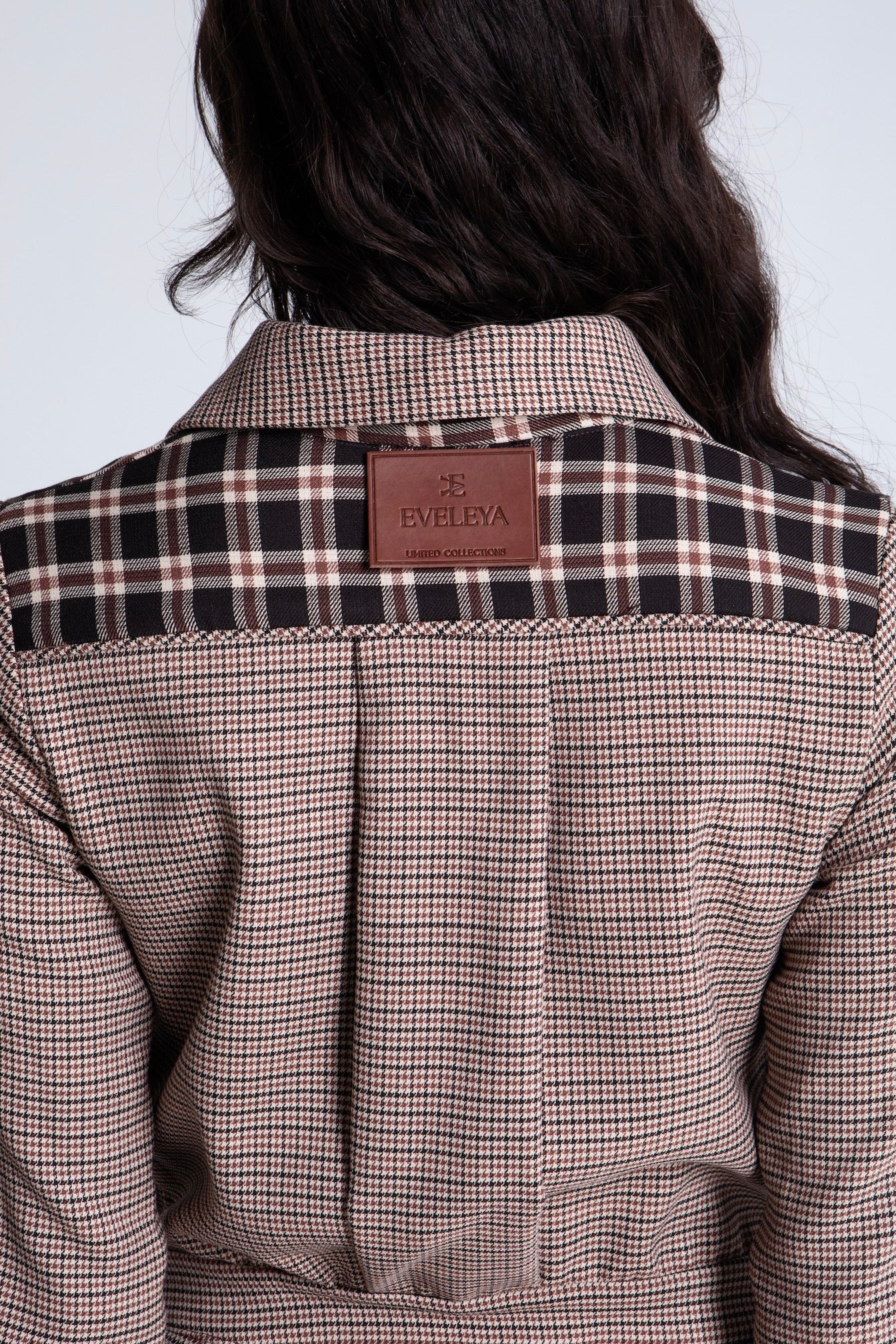 OXFORD PLAID JUMPSUIT