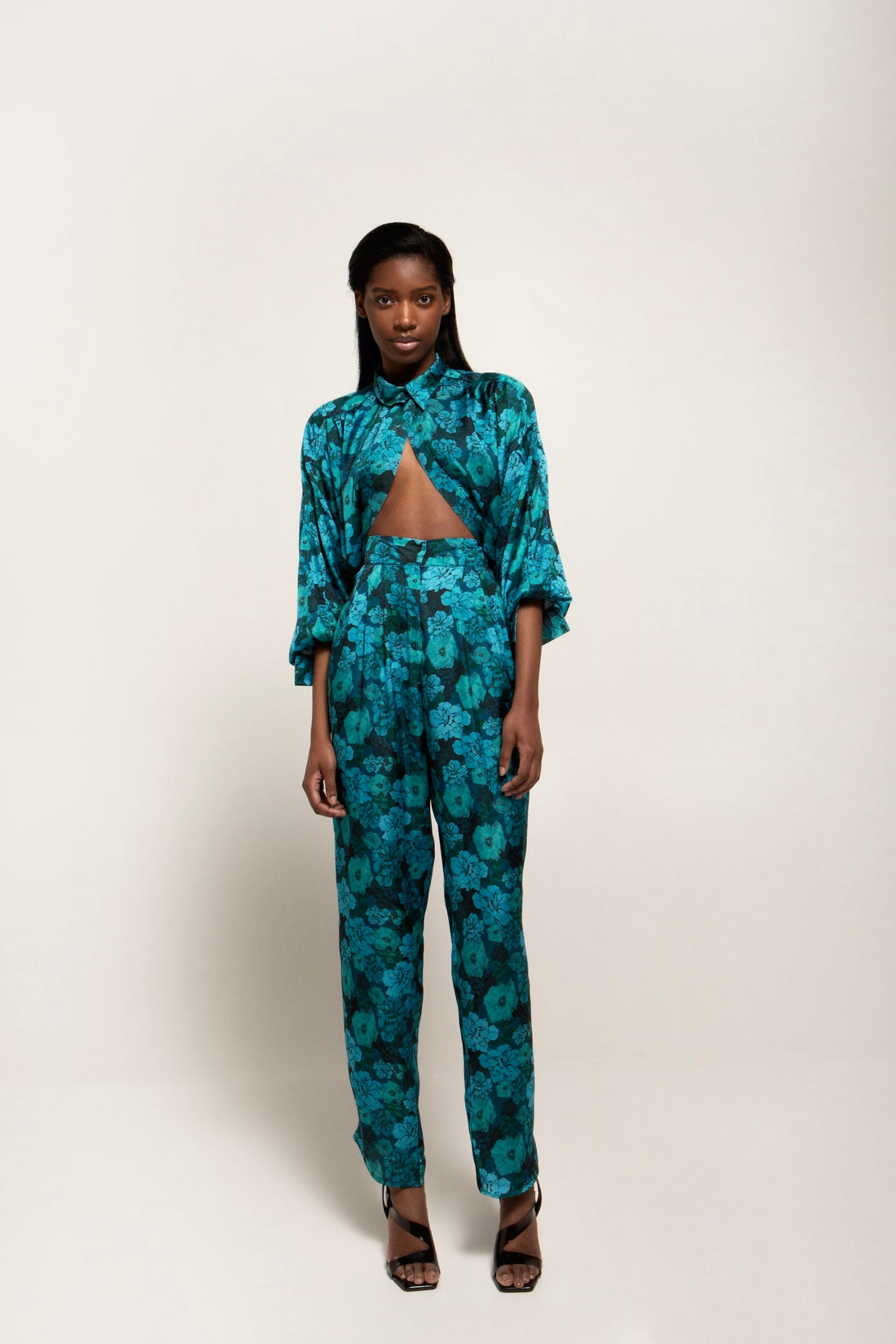 SAMANTHA SATIN SHIRT