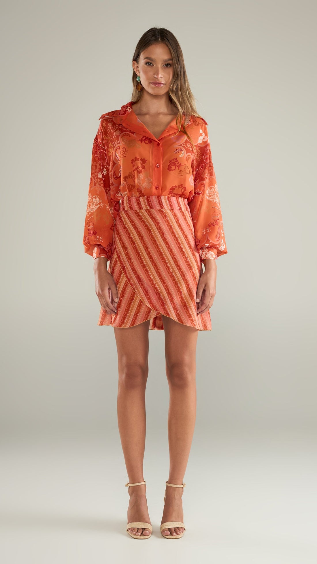 DAKOTA MINI WRAP SKIRT