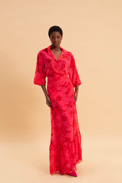 RUBY ROSE MAXI WRAP SKIRT