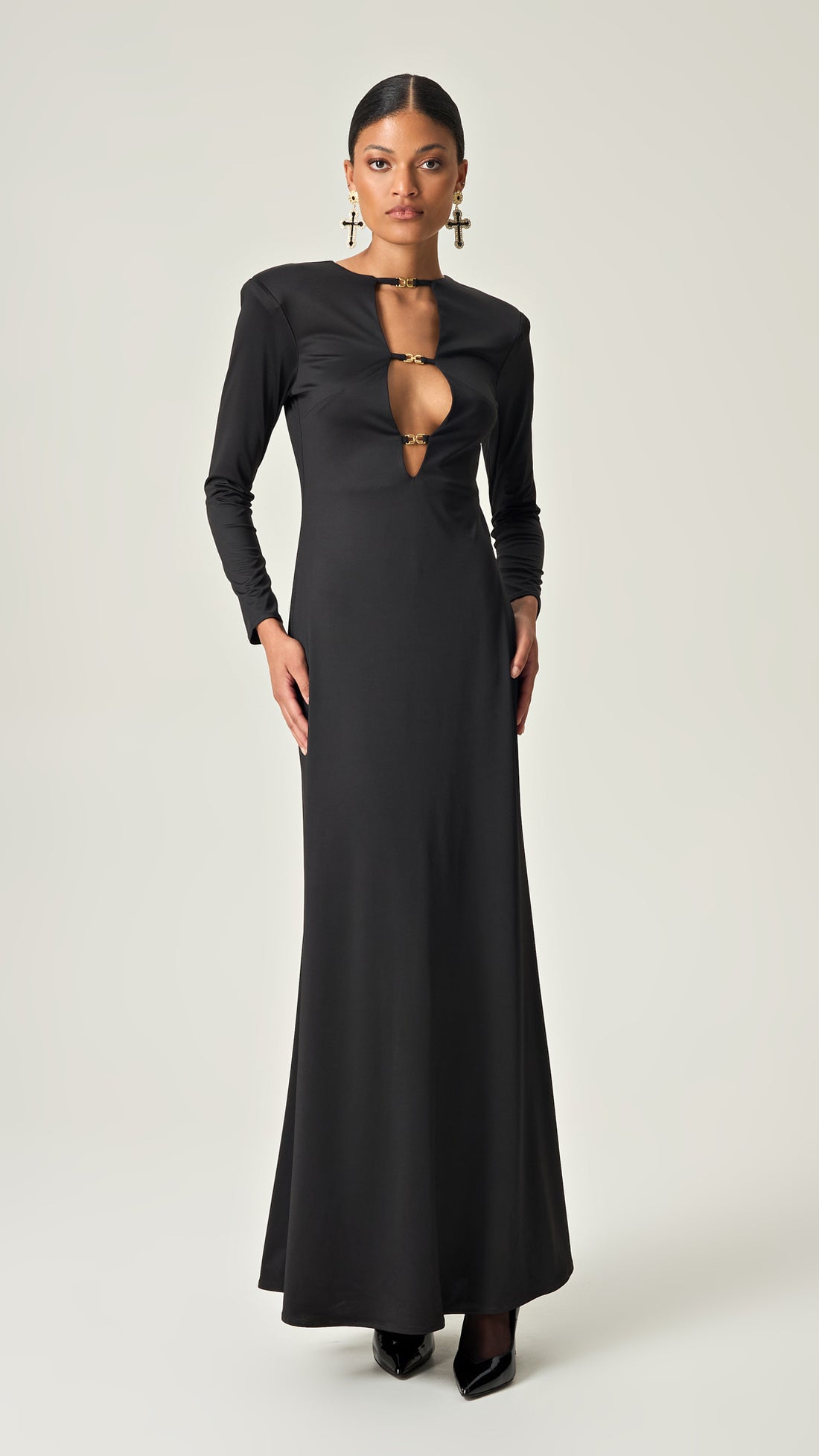 OBSIDIAN TEMPTATION MAXI DRESS