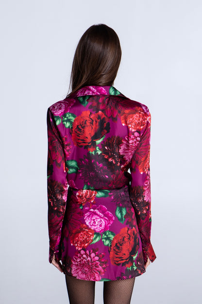 MARBELLE MINI SATIN DRESS