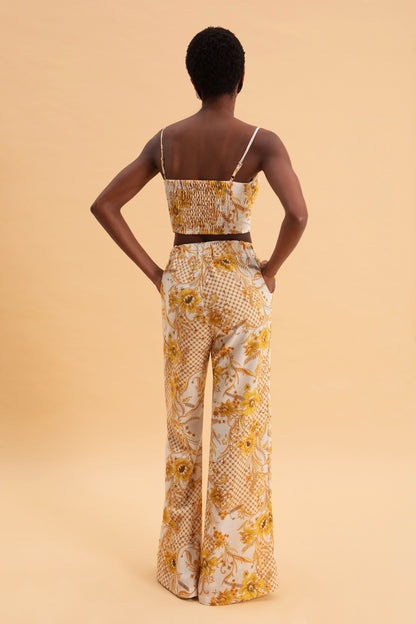 MARIGOLD HIGH WAISTED LINEN PANTS