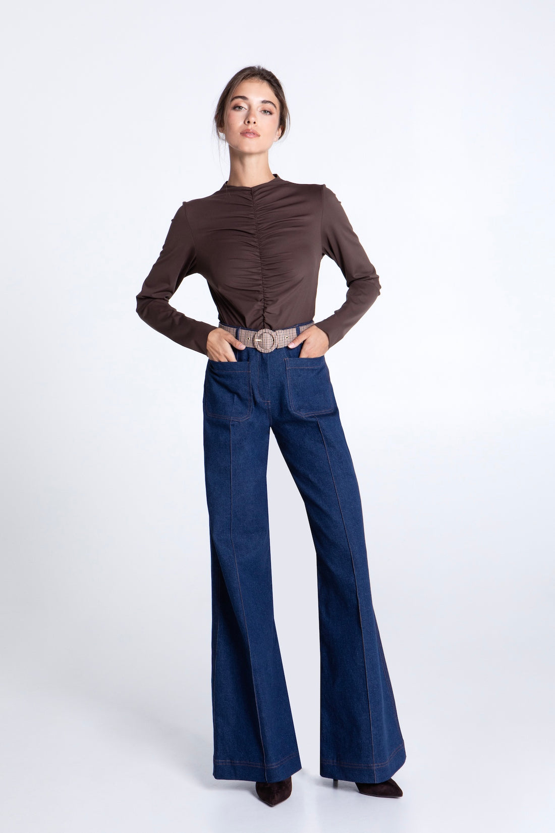 MOCHA CURVED BODYSUIT