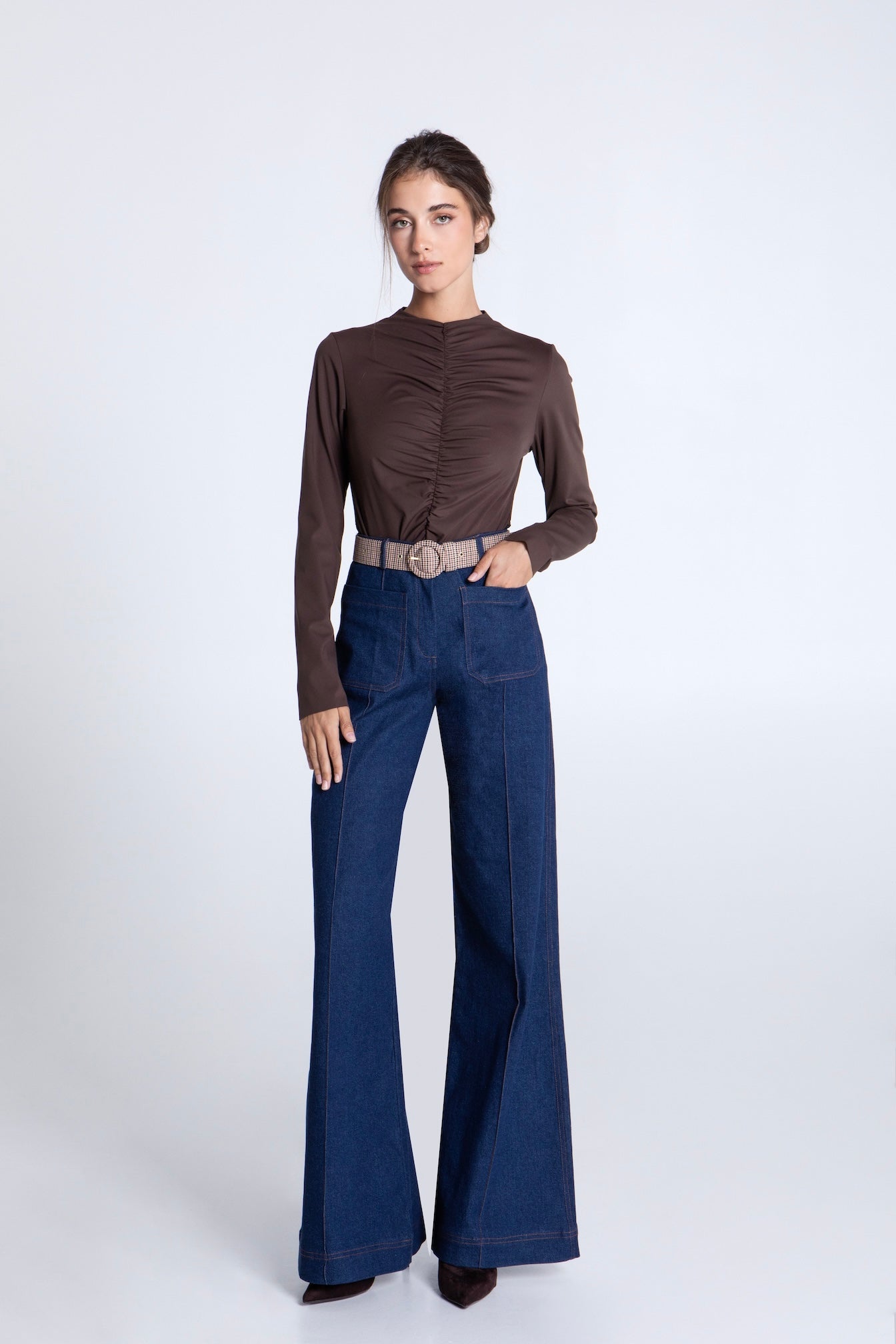 MOCHA CURVED BODYSUIT