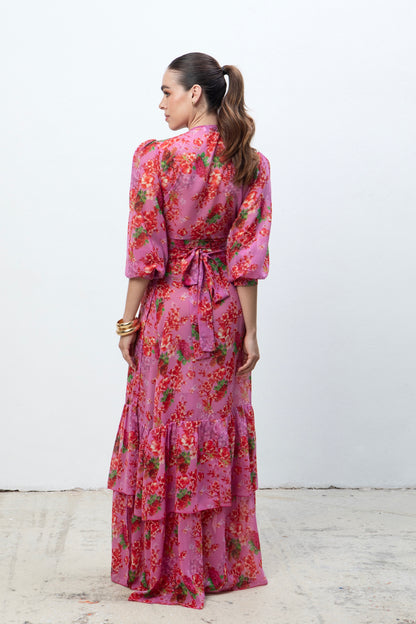 CAMELIA WRAP TOP