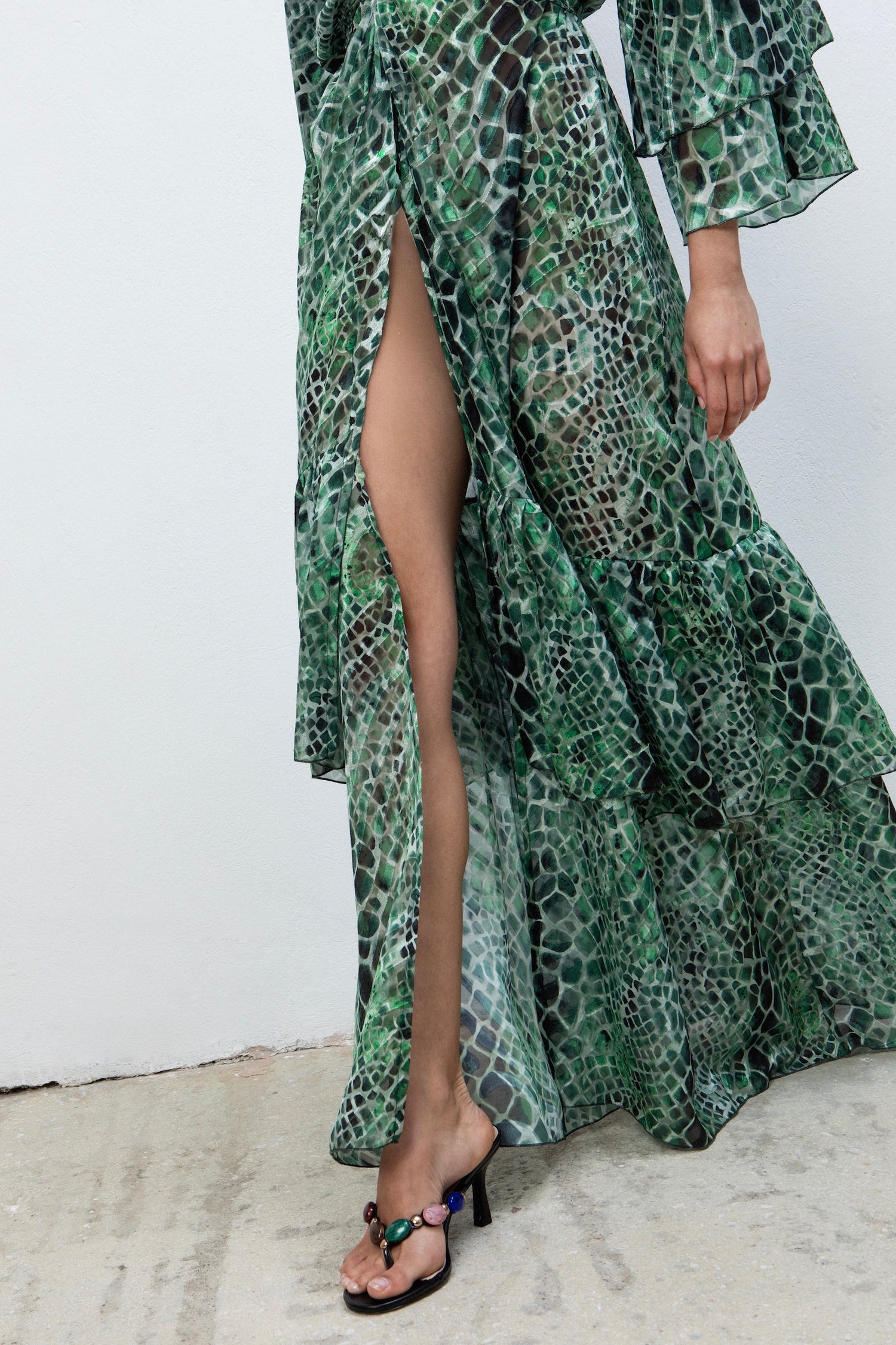 COBRA POLYMORPHIC KIMONO DRESS