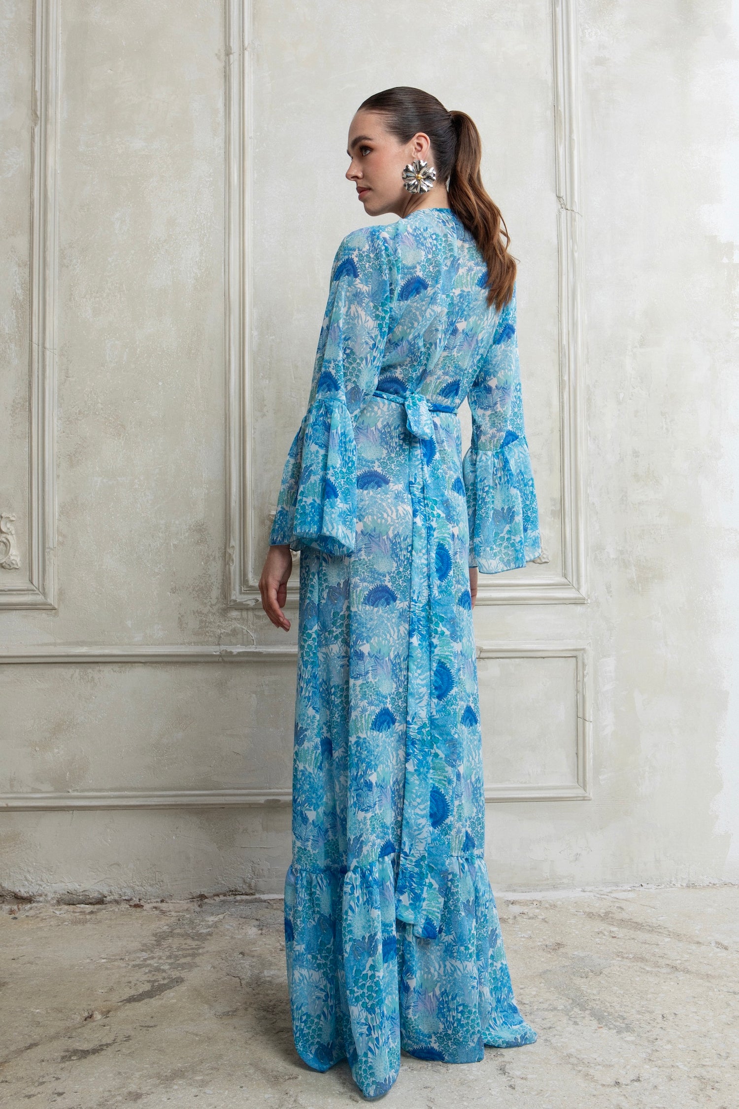 LAGUNA POLYMORPHIC KIMONO DRESS