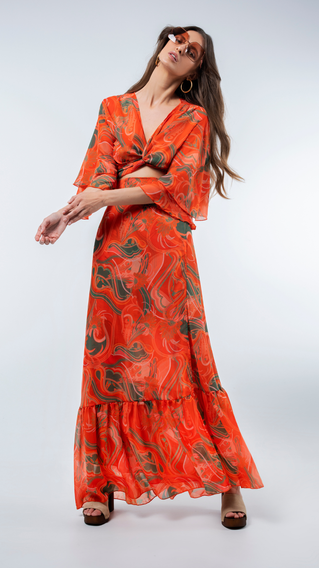 SUMMER BLISS MAXI POLYMORPHIC SKIRT