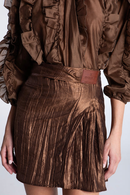 HAZEL MINI PLEATED SKIRT