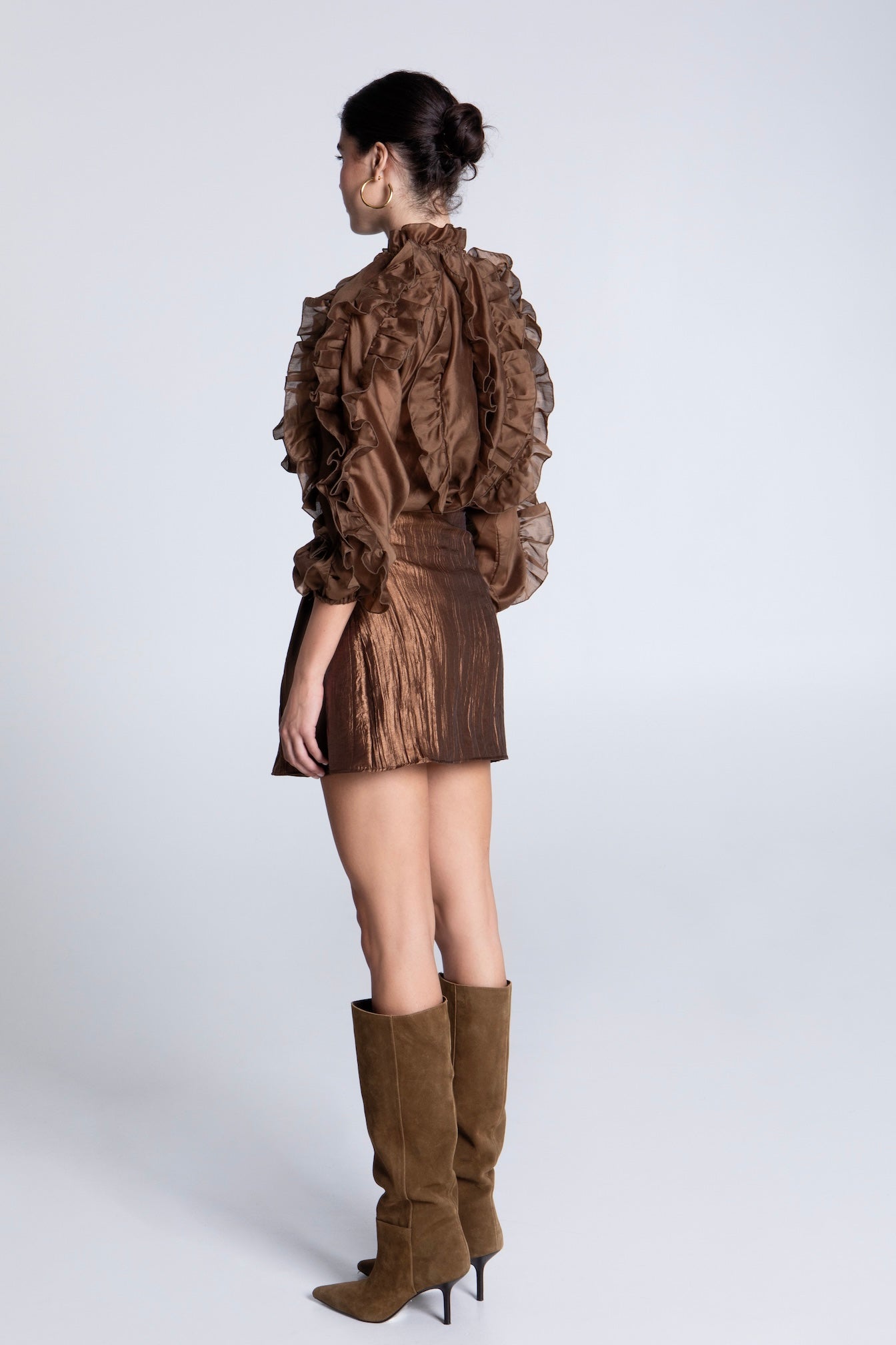 HAZEL MINI PLEATED SKIRT