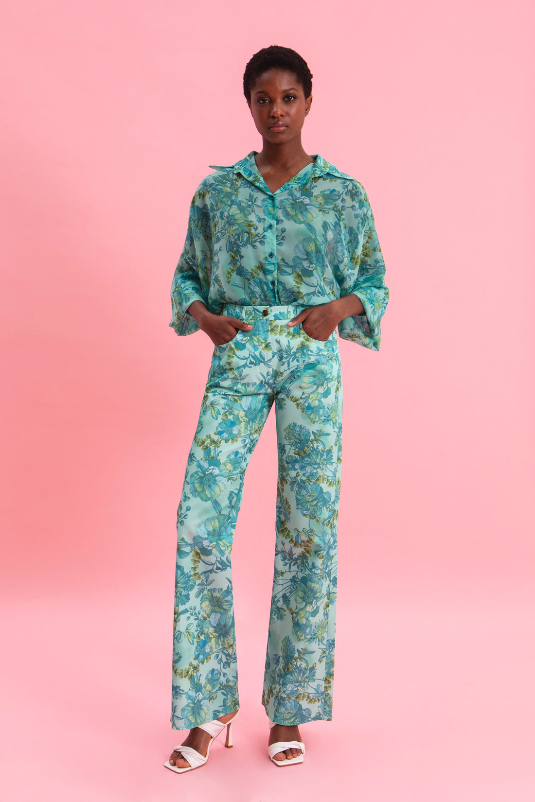 BOTANICAL BREEZE 100% COTTON PANTS