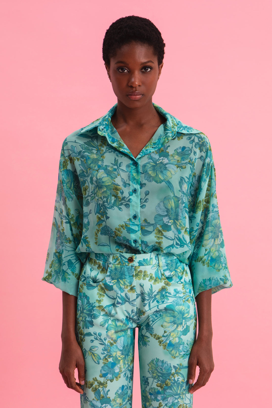 BOTANICAL BREEZE 100% COTTON PANTS