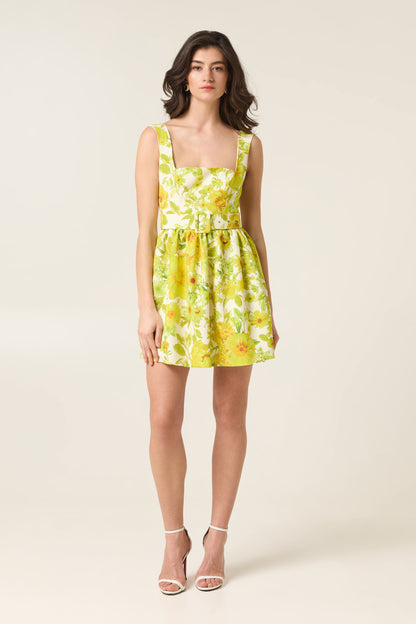 CITRUS MINI DRESS WITH BELT