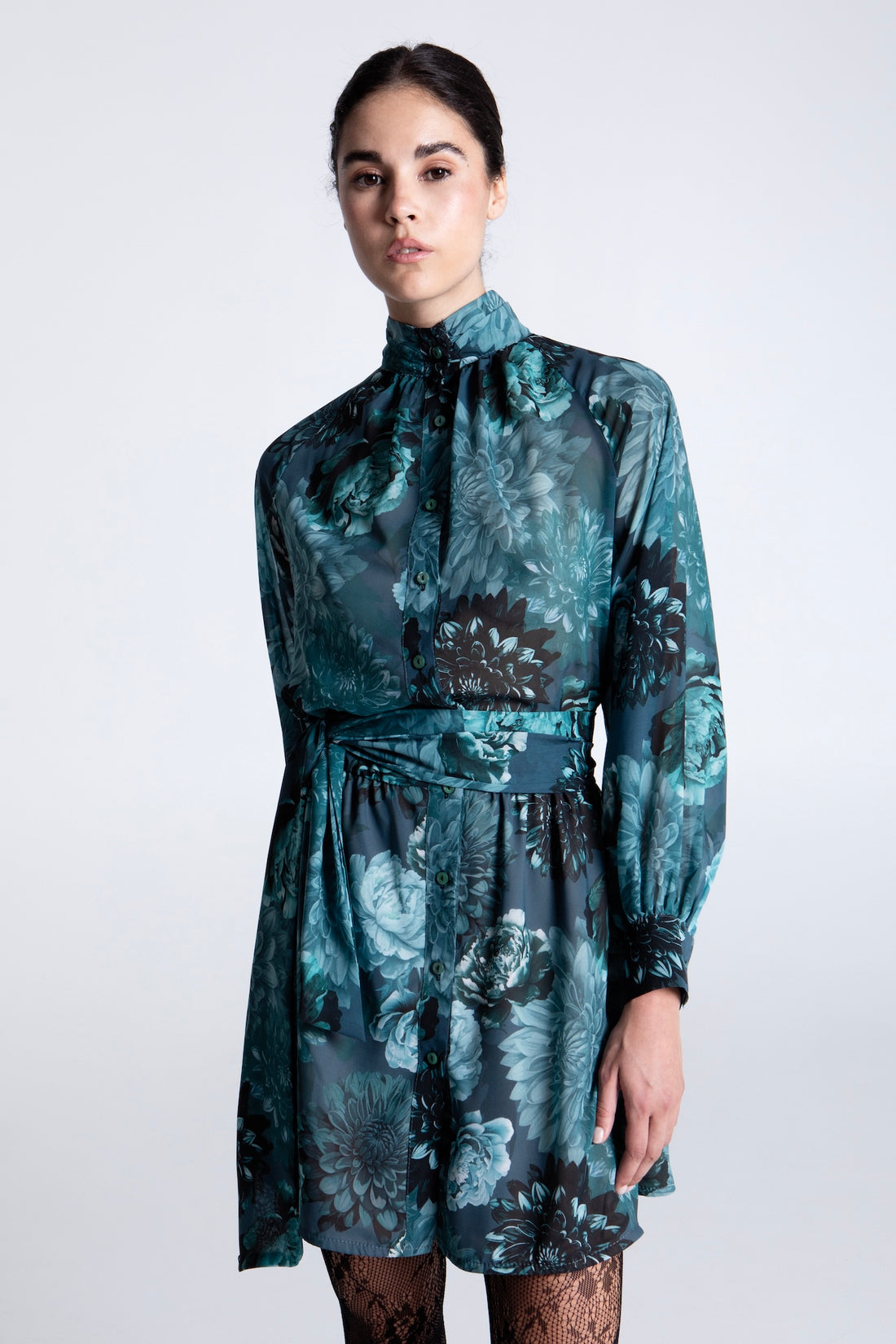 BEATRIS MINI DRESS WITH BELT