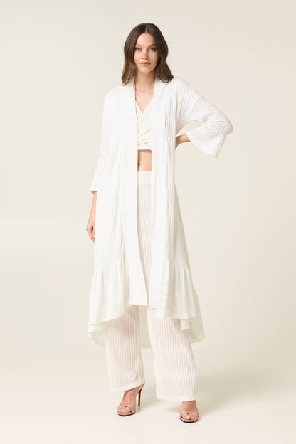 WHITE COAST KIMONO CARDIGAN