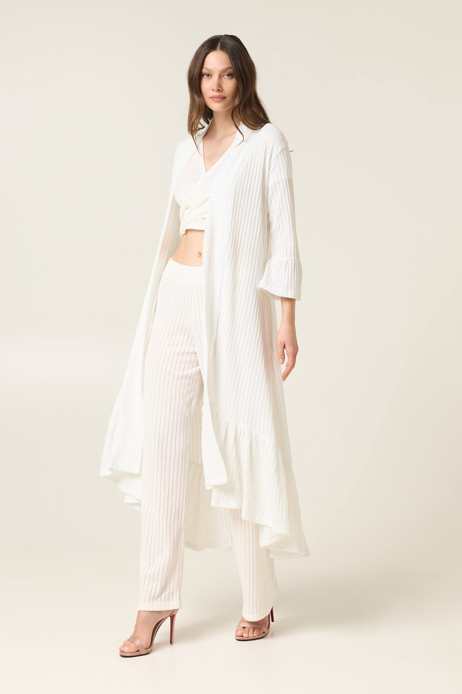 WHITE COAST KIMONO CARDIGAN