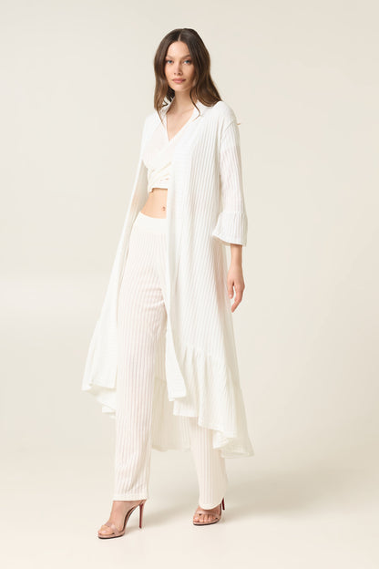 WHITE COAST KIMONO CARDIGAN