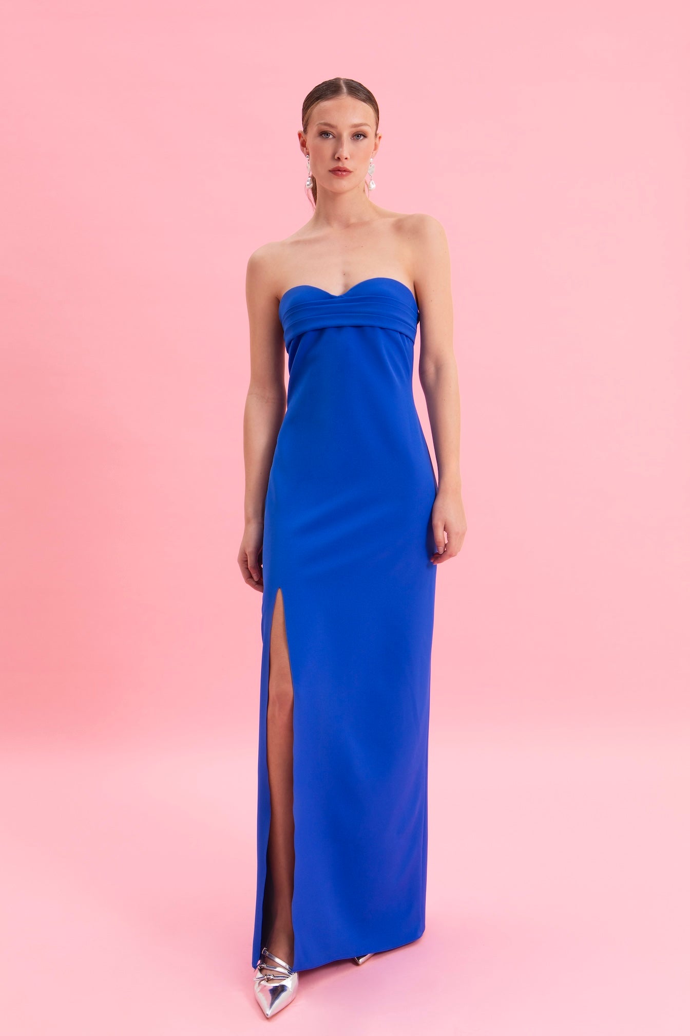 ELECTRIC BLUE MUSE MAXI DRESS