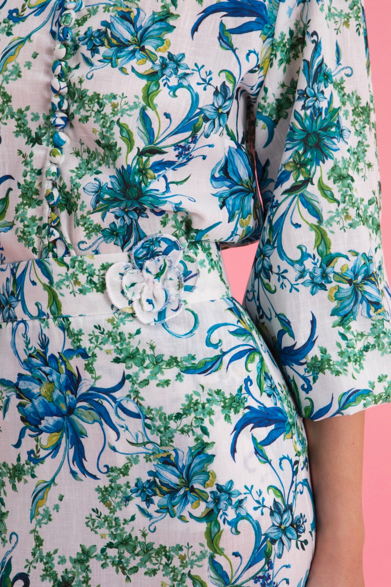 SPRING MELODY LINEN SHIRT
