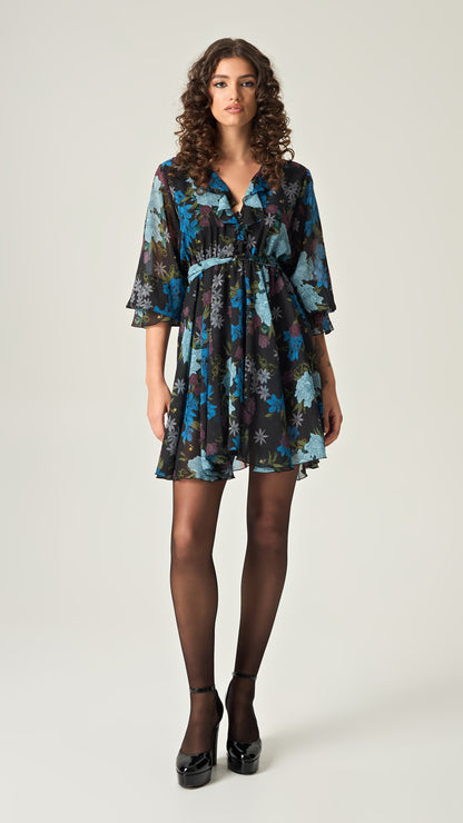 NOCTURNAL GARDEN MINI DRESS - COMING SOON