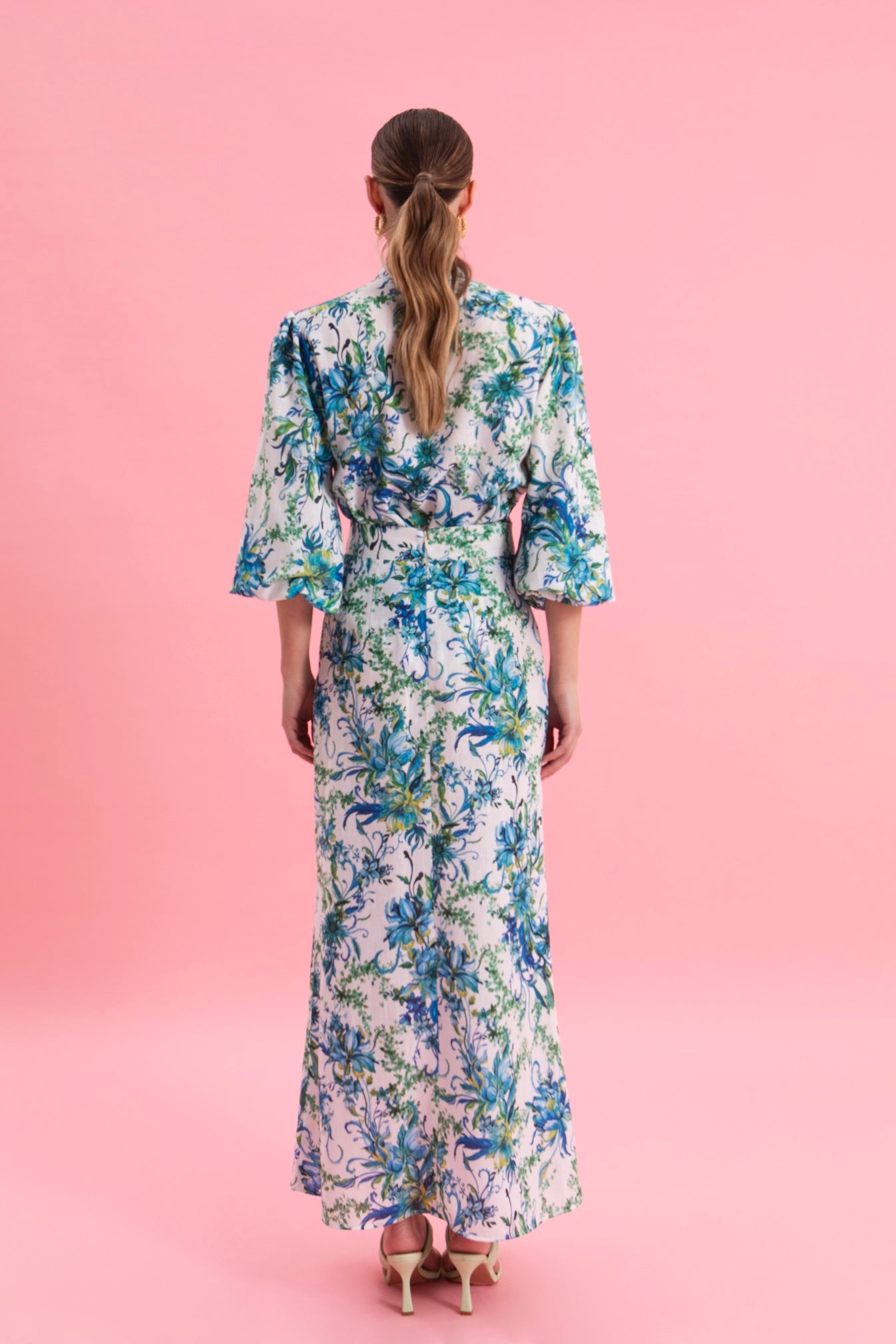 SPRING MELODY LINEN SHIRT