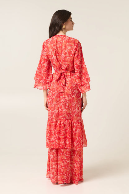 CORALIA POLYMORPHIC KIMONO DRESS
