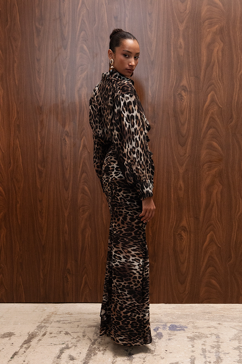 PANTHERA LEOPARD OVERSIZED SHIRT