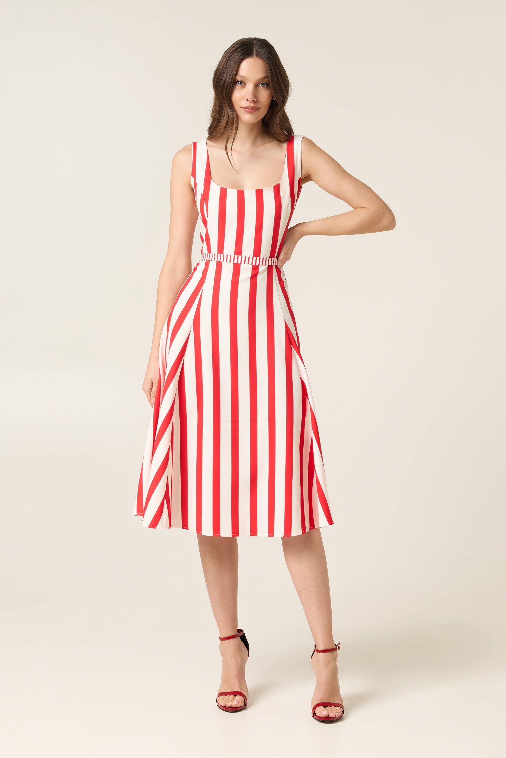 AMALFI MIDI DRESS