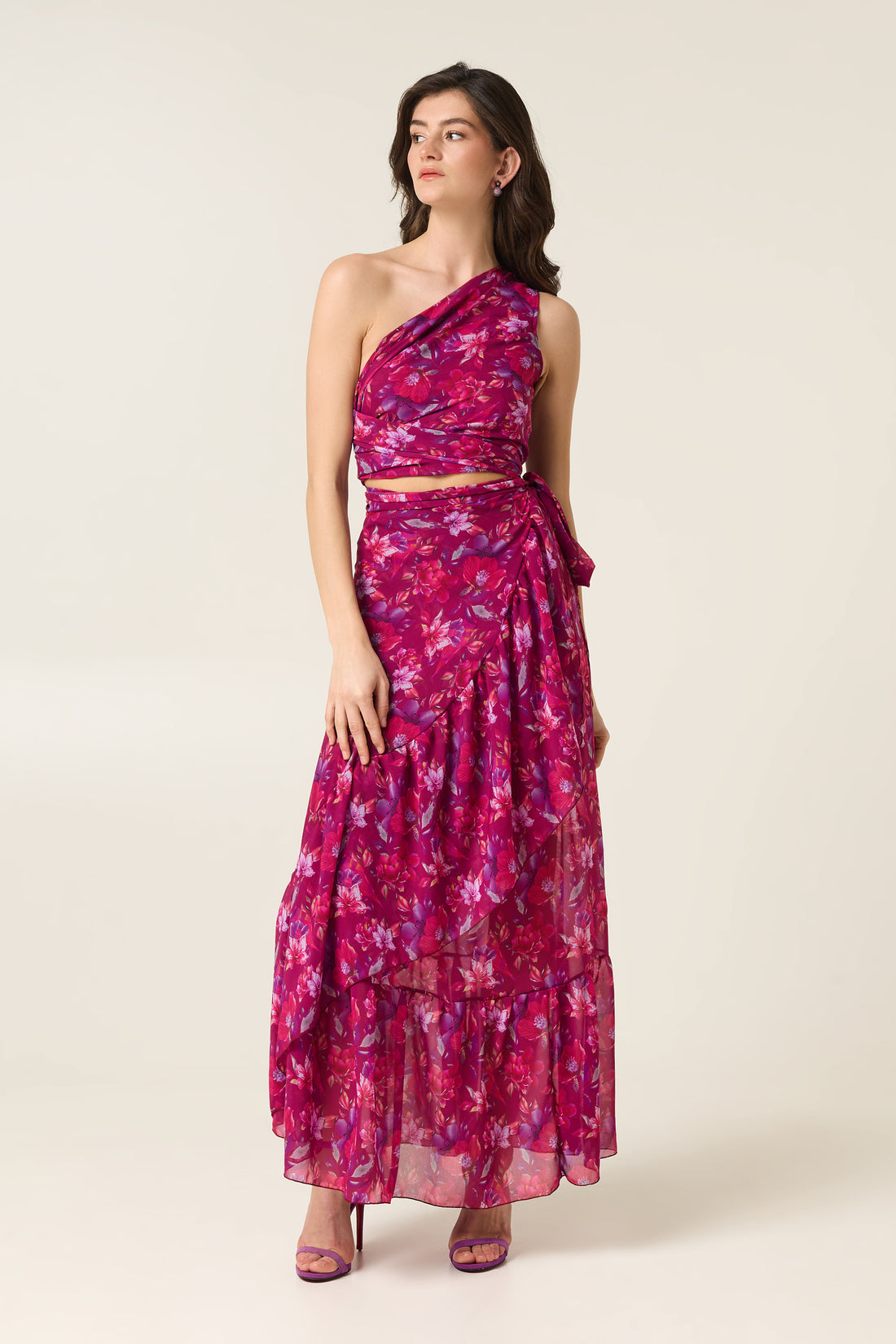 AMANDA ONE SHOULDER POLYMORPHIC TOP