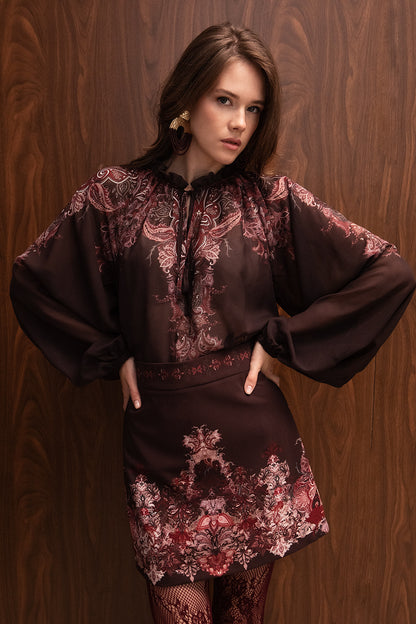 BOHEMIA PAISLEY BLOUSE